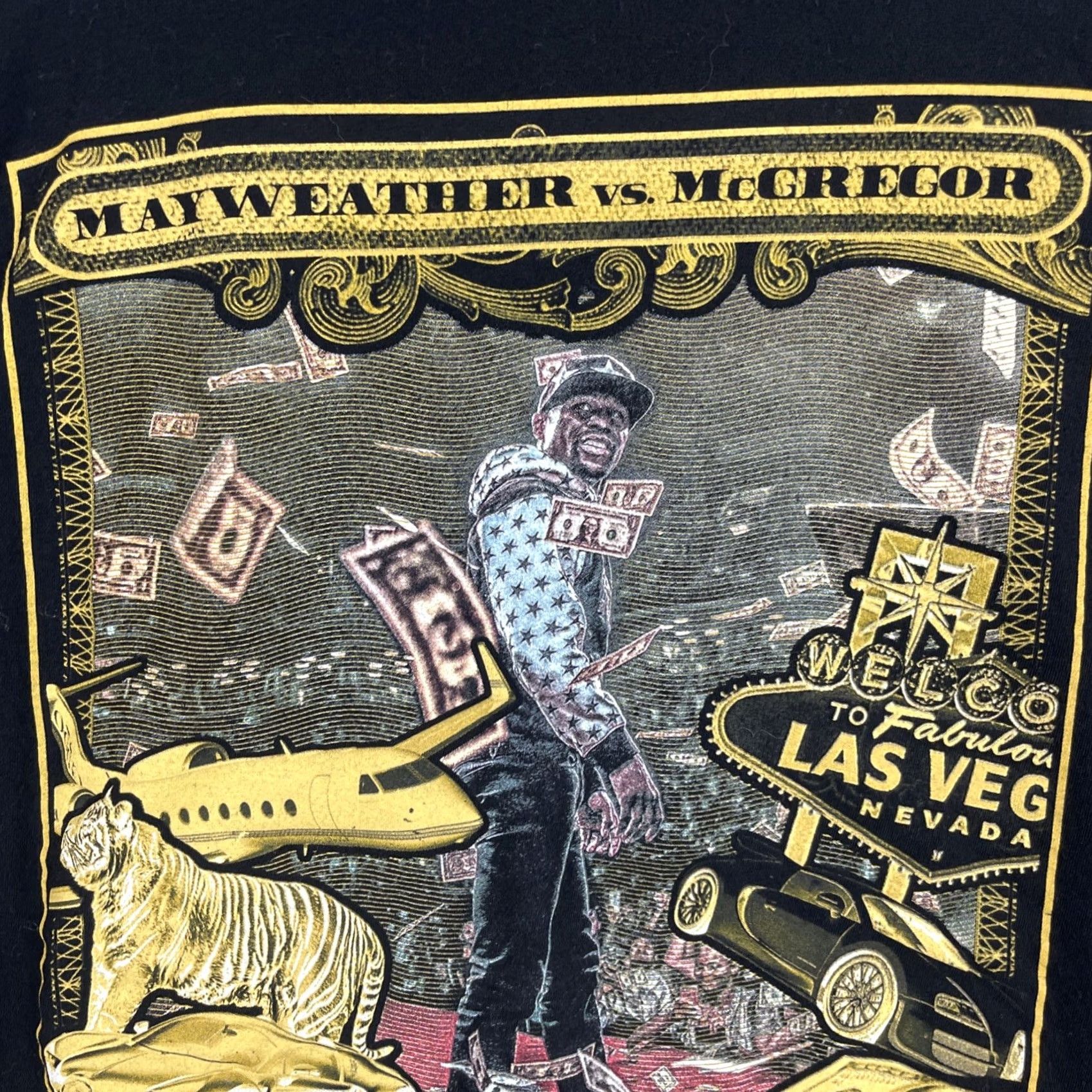 Vintage Mayweather McGregor Shirt Mens 2XL The Money Fight 2017 Boxing Fight Night Tee Shirt Size US XXL / EU 58 / 5 - 4 Thumbnail