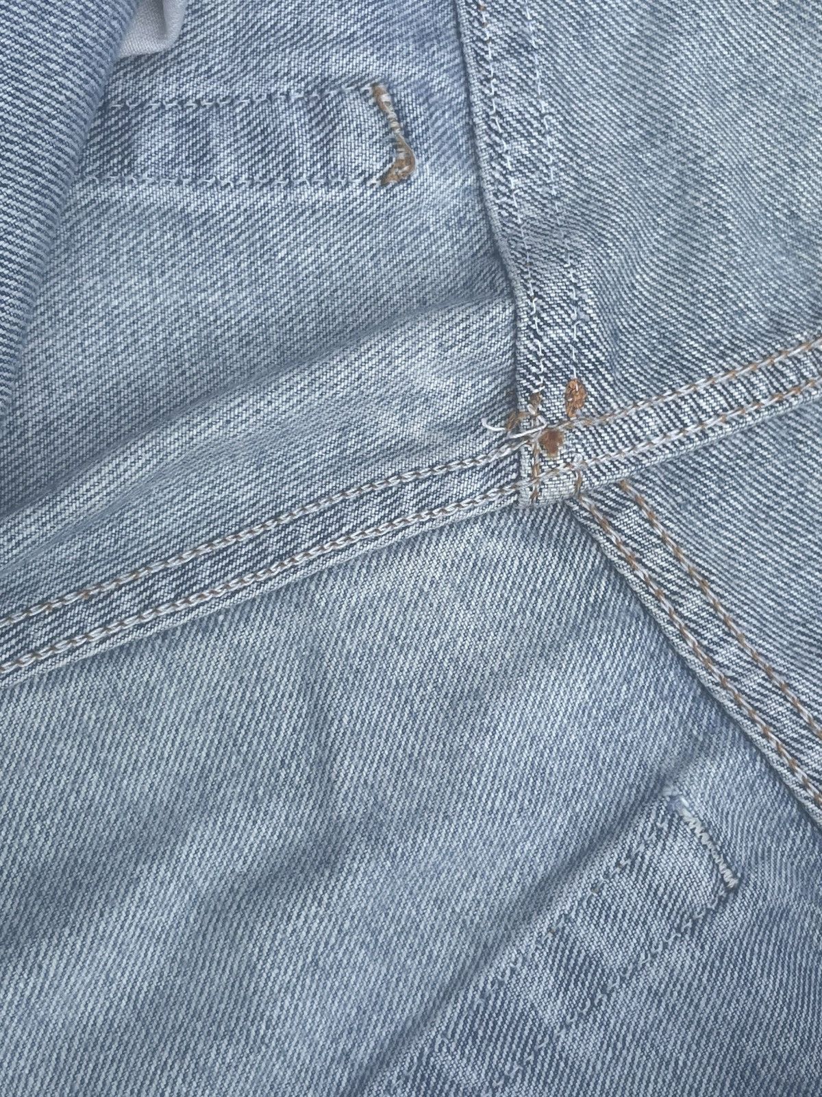 Levi's Vintage 1986 Levis 501 Single R Distresed Size US 38 / EU 54 - 21 Thumbnail