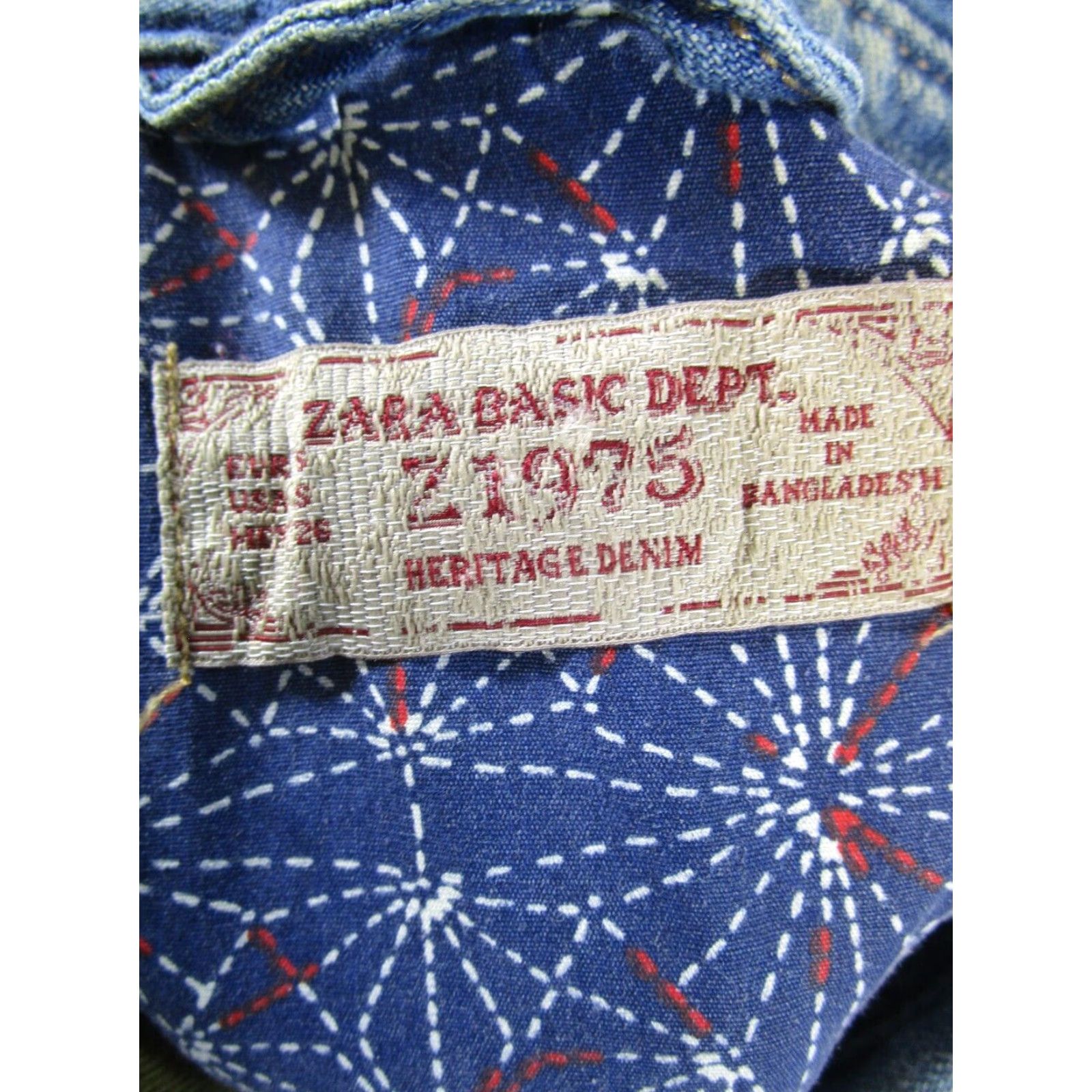Zara VINTAGE Zara Jacket Womens Small Denim Cotton Blend Short Solid Blue 90s Casual Womens Size S / US 4 / IT 40 - 3 Thumbnail