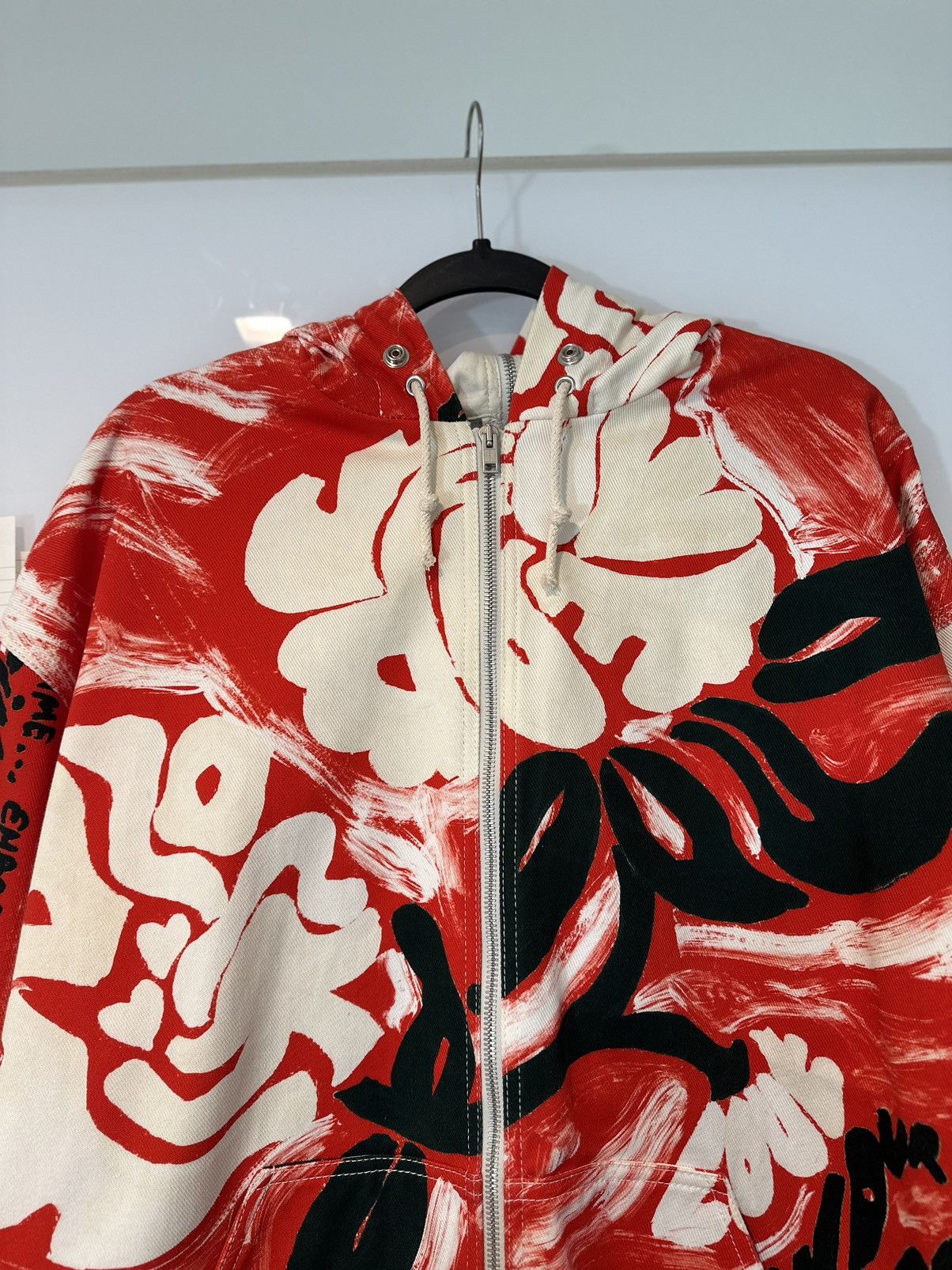 Marni Painted Floral Oversized Jacket Runway Rare Size US S / EU 44-46 / 1 - 4 Thumbnail