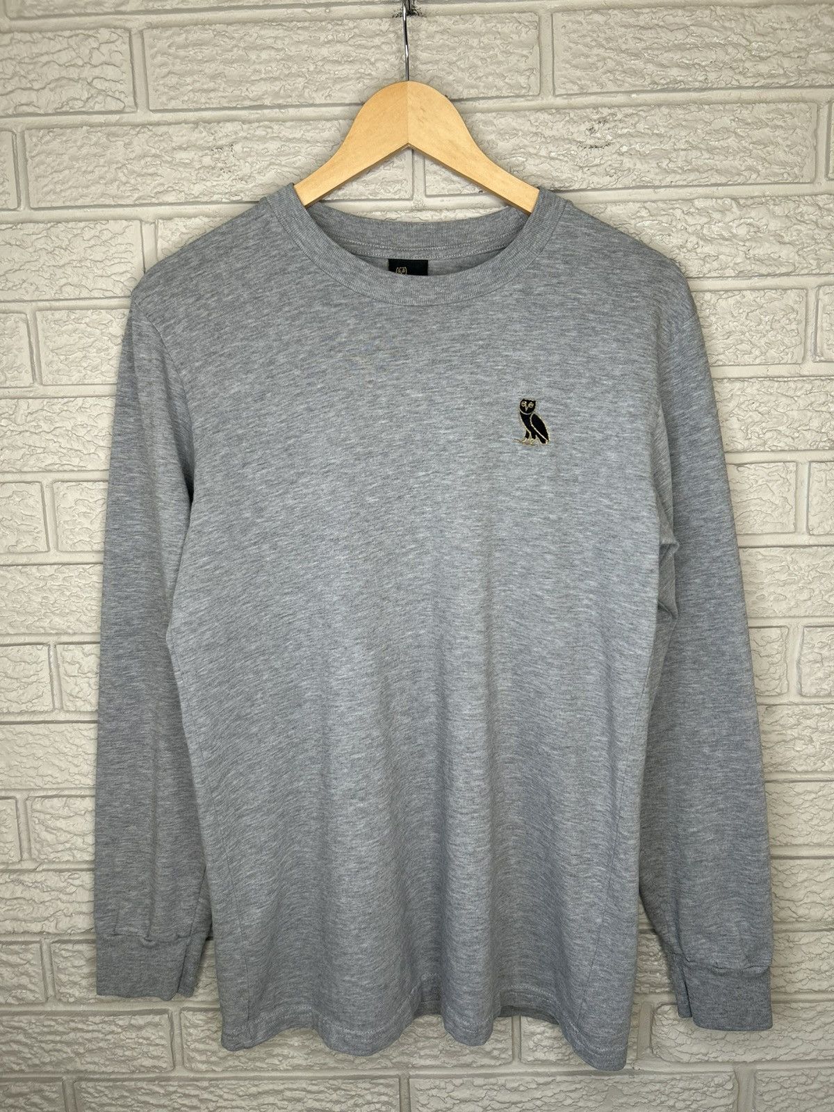 October's Very Own Ovo Embroidered Owl Long Sleeve Shirt Size US S / EU 44-46 / 1 - 1 Thumbnail