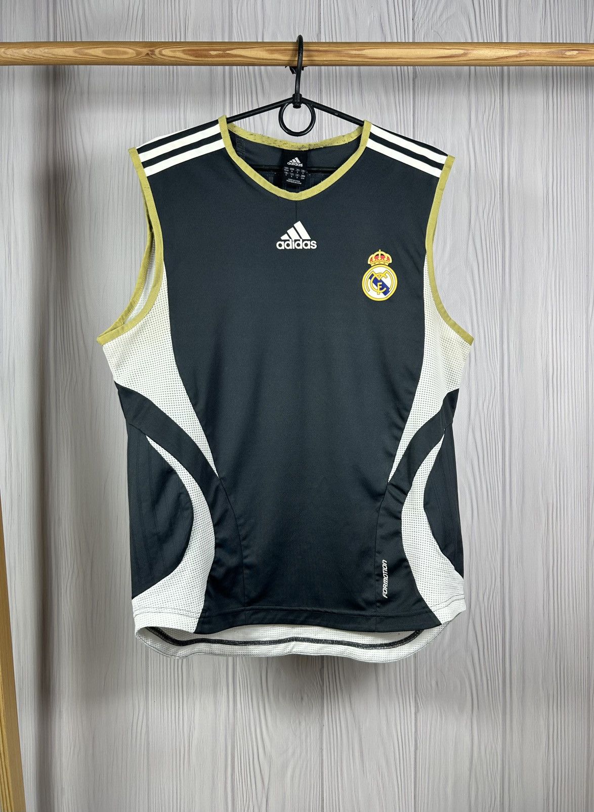 Adidas Vintage Real Madrid 2006/07 Training Jersey Vest Size M Size US M / EU 48-50 / 2 - 1 Thumbnail