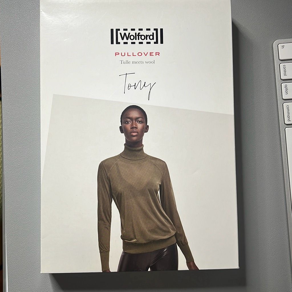 Wolford NWT Wolford Tony Pullover Turtleneck Top L Size L / US 10 / IT 46 - 14 Thumbnail
