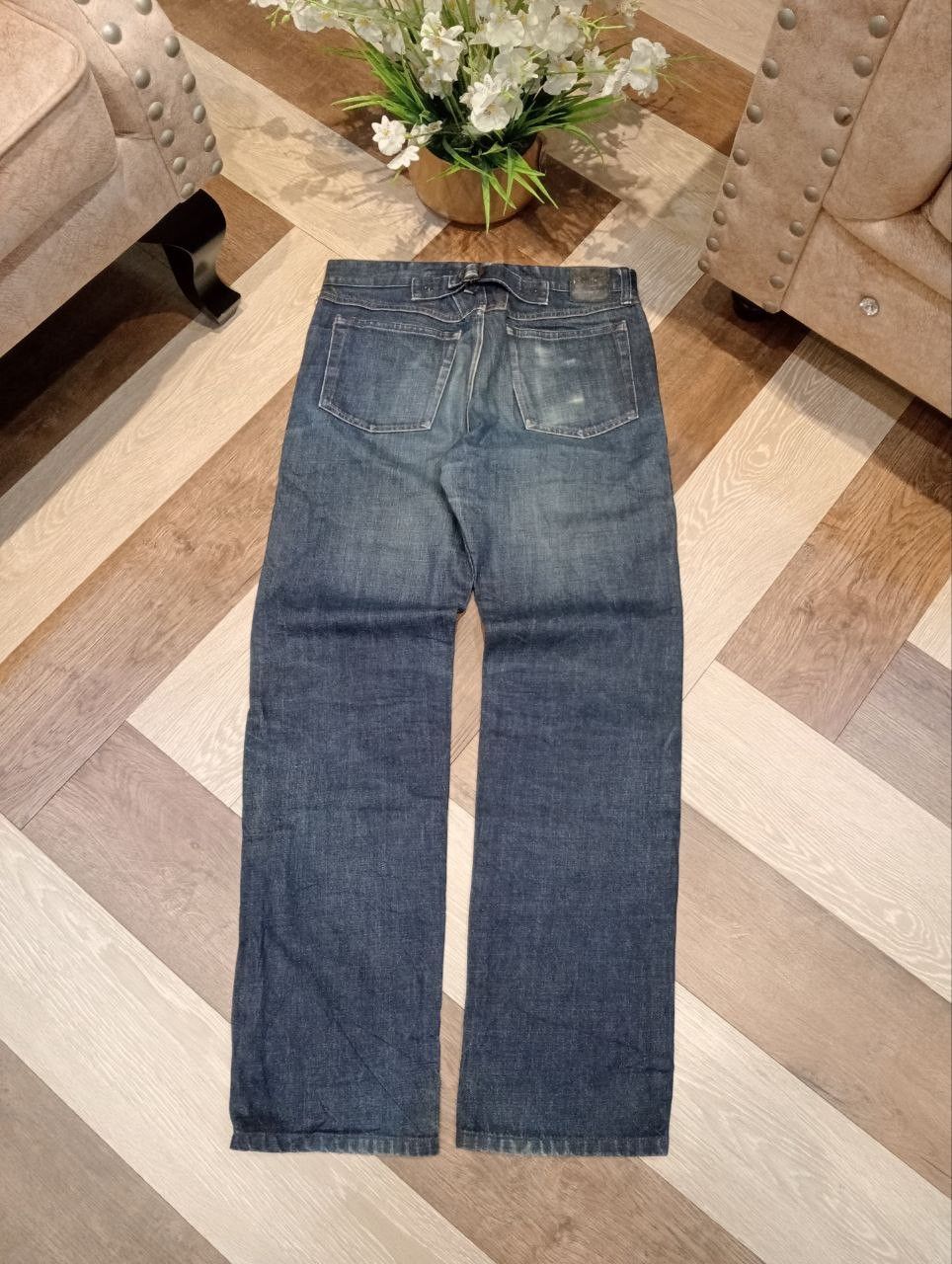 Marithe + Francois Girbaud MARITHE FRANCOIS GIRBAUD JAPAN BLUE DENIM PANTS Size US 31 - 13 Thumbnail
