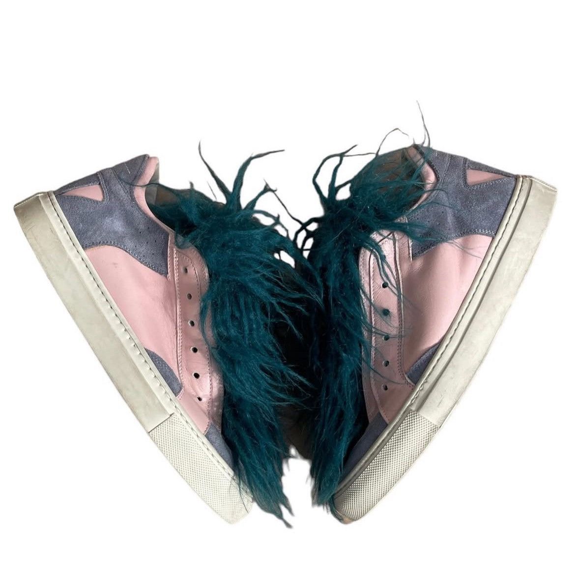 Maison Margiela Maison Margiela MM6 fur sneaker Size US 7 / IT 37 - 1 Thumbnail