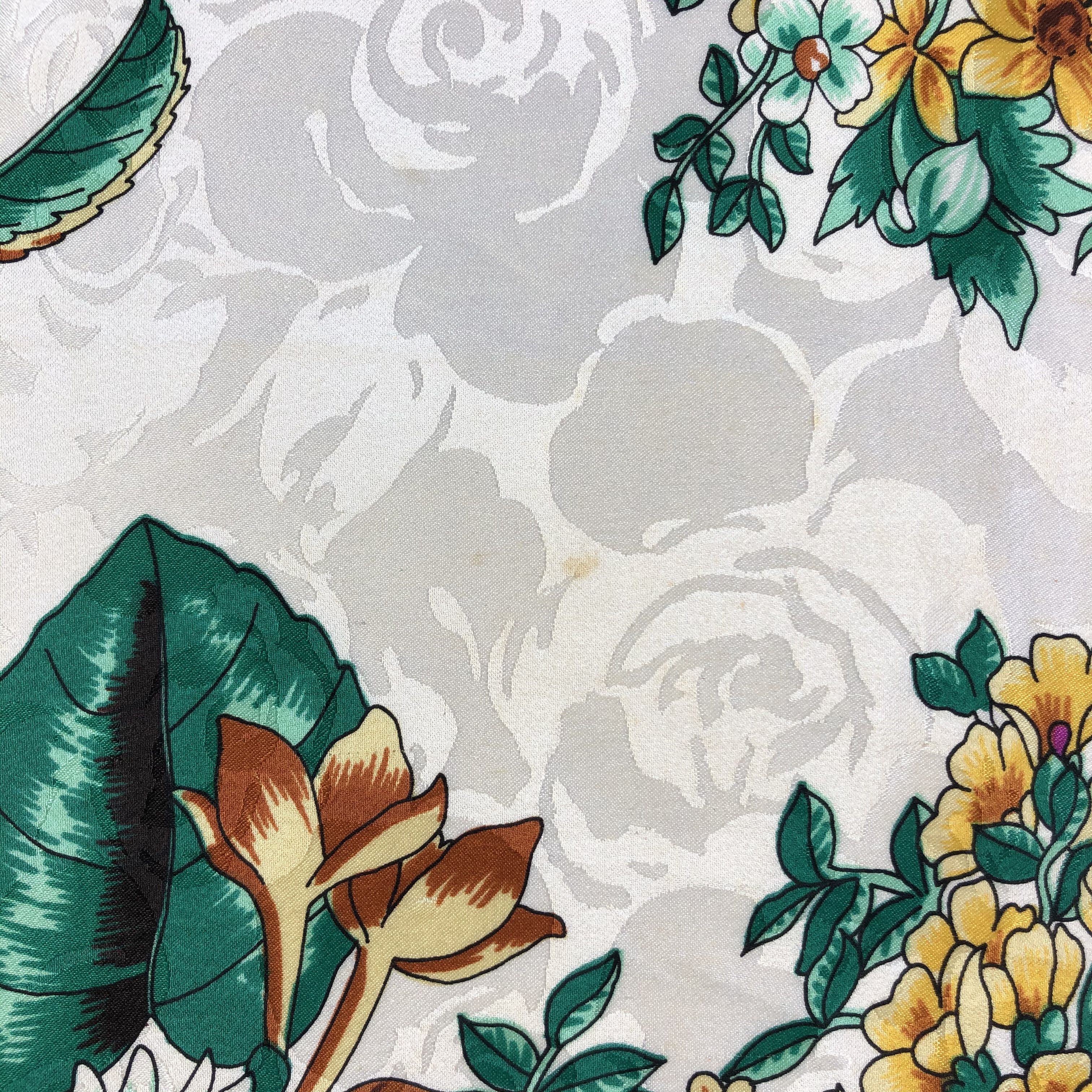 Vintage Vintage Silk Scarf Size ONE SIZE - 8 Thumbnail