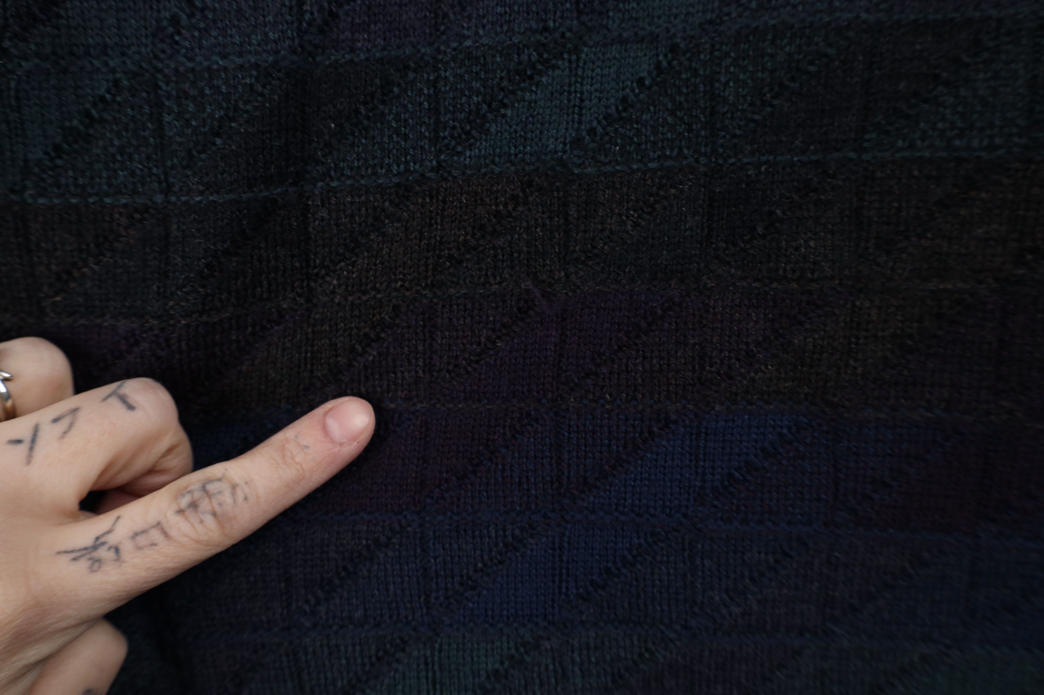 Vintage Vintage 90s Coogi Style Wool Rainbow Checkered Knit Sweater Size US XXL / EU 58 / 5 - 5 Thumbnail