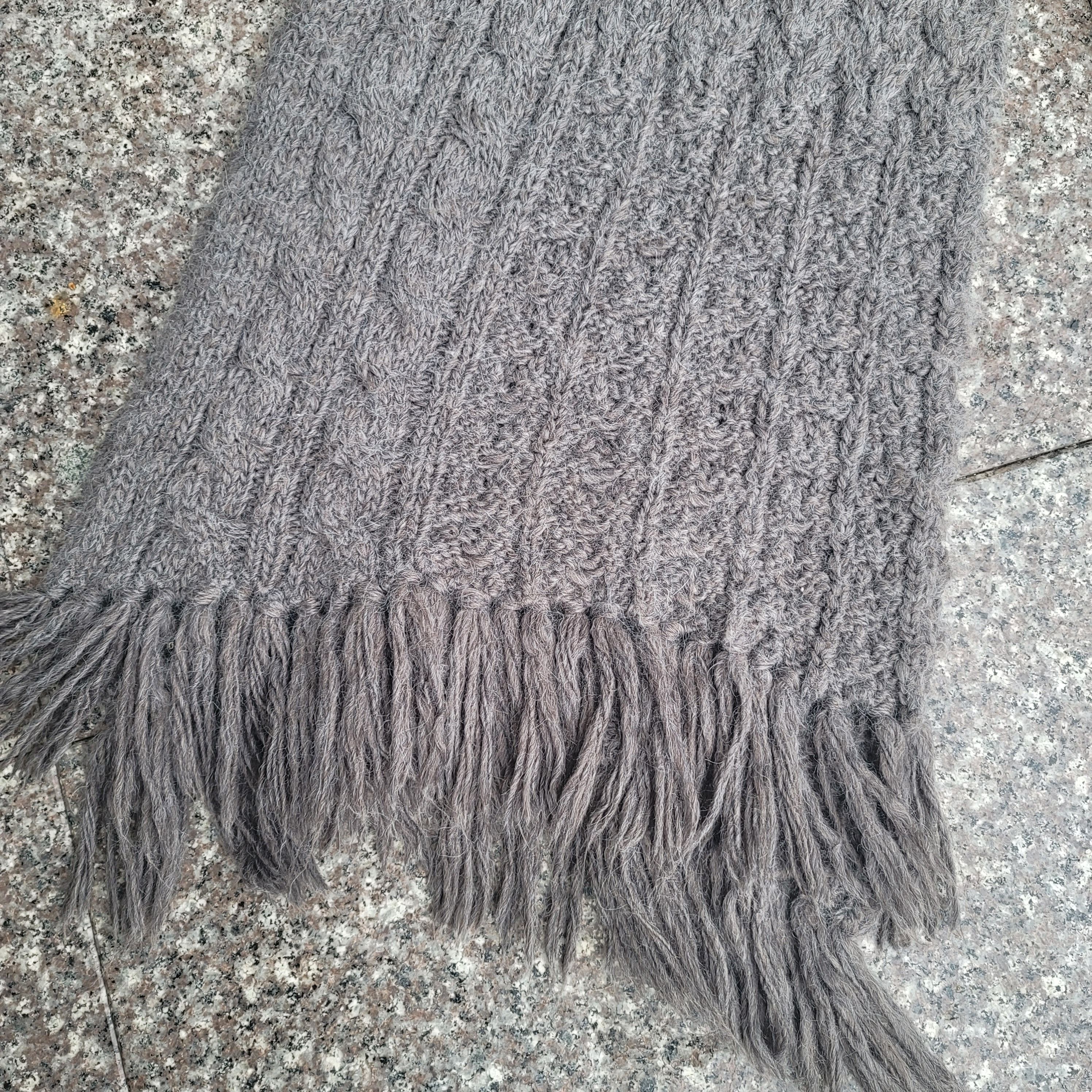 Allsaints Allsaints oversized knitted scarf Size ONE SIZE - 2 Thumbnail