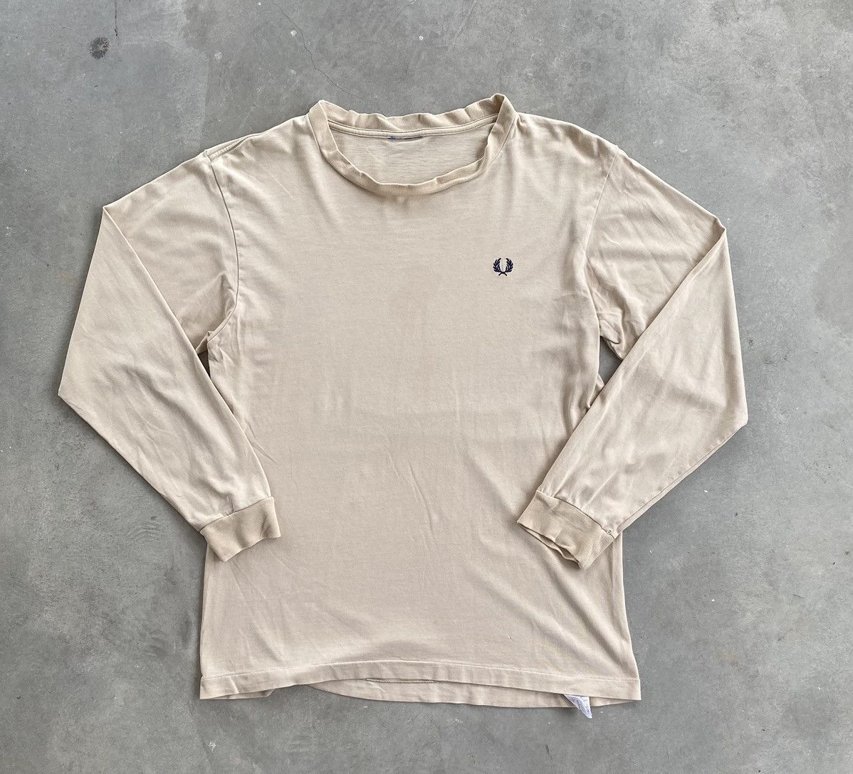 Fred Perry × Vintage VINTAGE FRED PERRY LS TEE Size US M / EU 48-50 / 2 - 2 Thumbnail