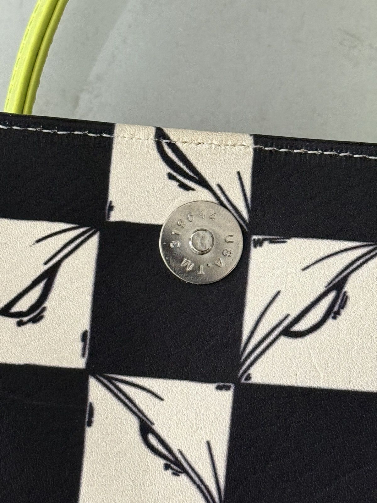 Chrome Hearts Chrome Hearts Mattyboy 99eyes Leather Bag with Green Strap Size ONE SIZE - 9 Thumbnail