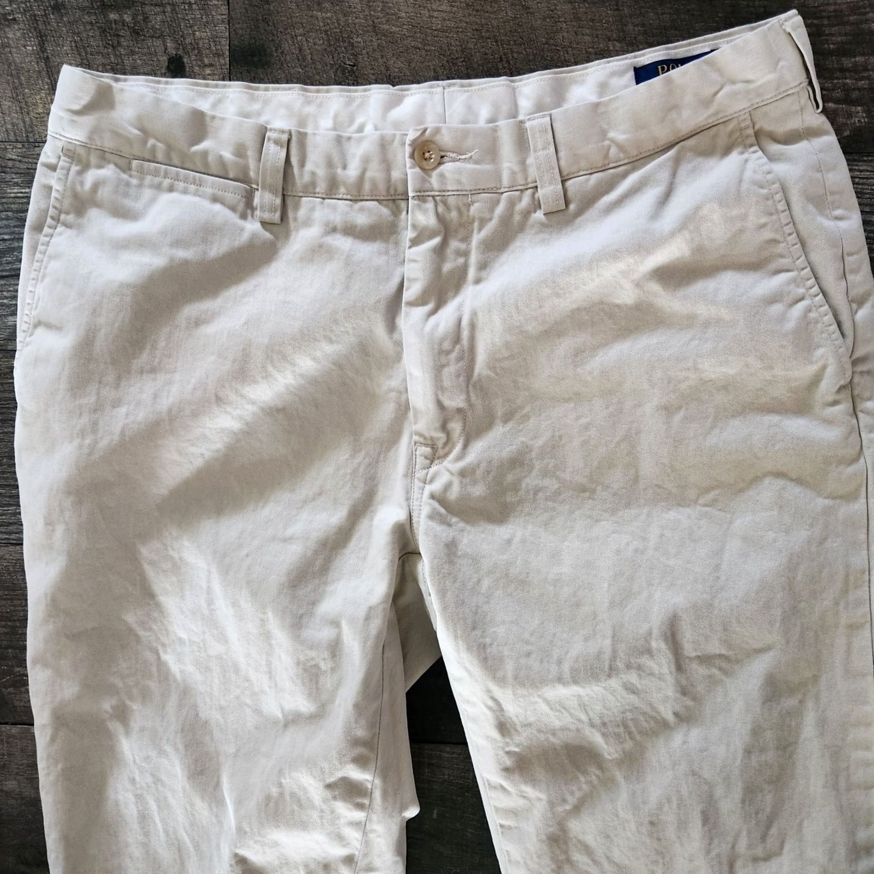 Polo Ralph Lauren Polo Ralph Lauren Pants 34x34 Beige Chino Slacks Regular Fit Straight Leg Preppy Pants Mens Beige 34 Regular Straight Chino Preppy Size US S / EU 44-46 / 1 - 4 Thumbnail