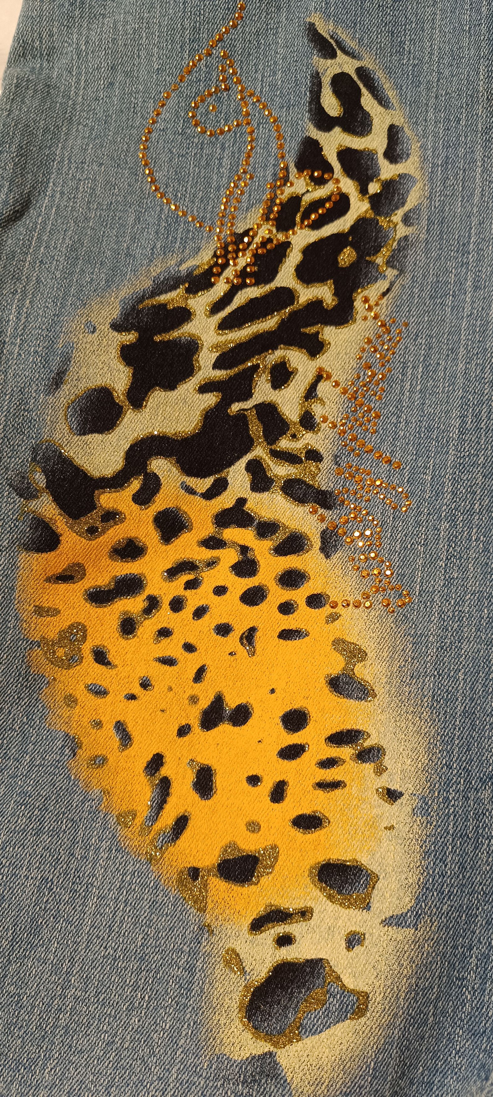 Other Baby Phat Y2K Leopard Print Jeans – New / Never Worn Size 27" / US 4 / IT 40 - 10 Thumbnail