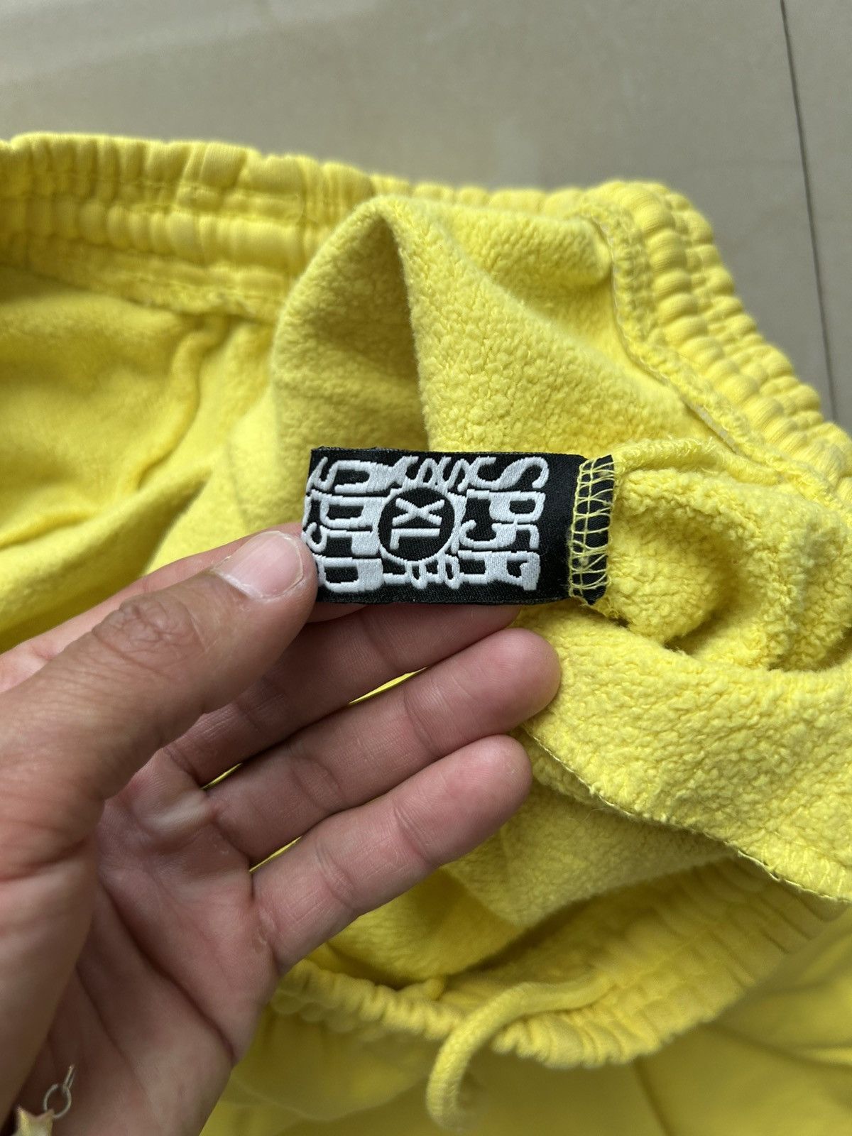 Sp5der Spider worldwide yellow sweatpants Size US 34 / EU 50 - 3 Thumbnail