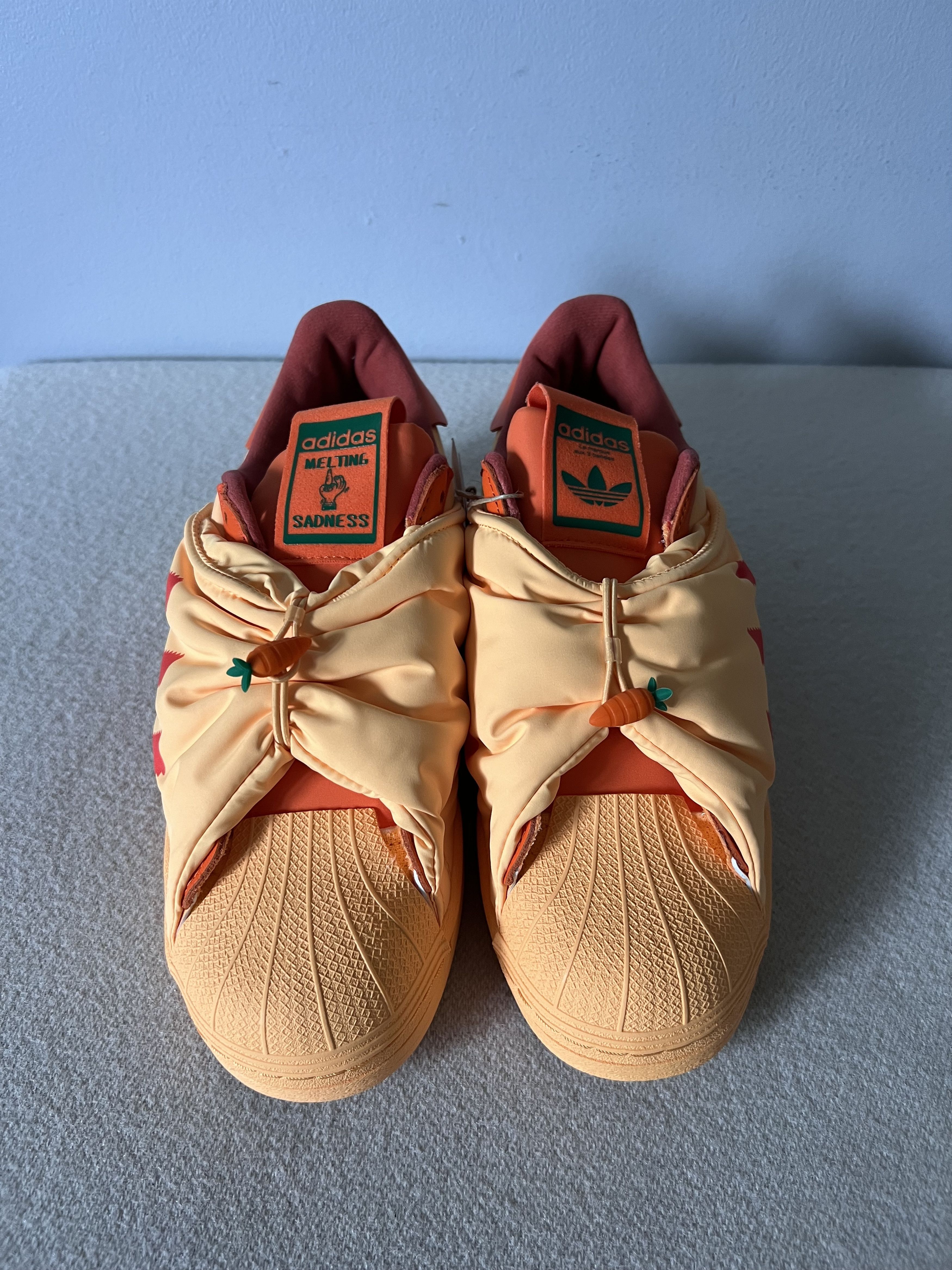 Adidas Adidas Melting Sadness Superstar in Dumpling Orange Size US 7.5 / EU 40-41 - 4 Thumbnail