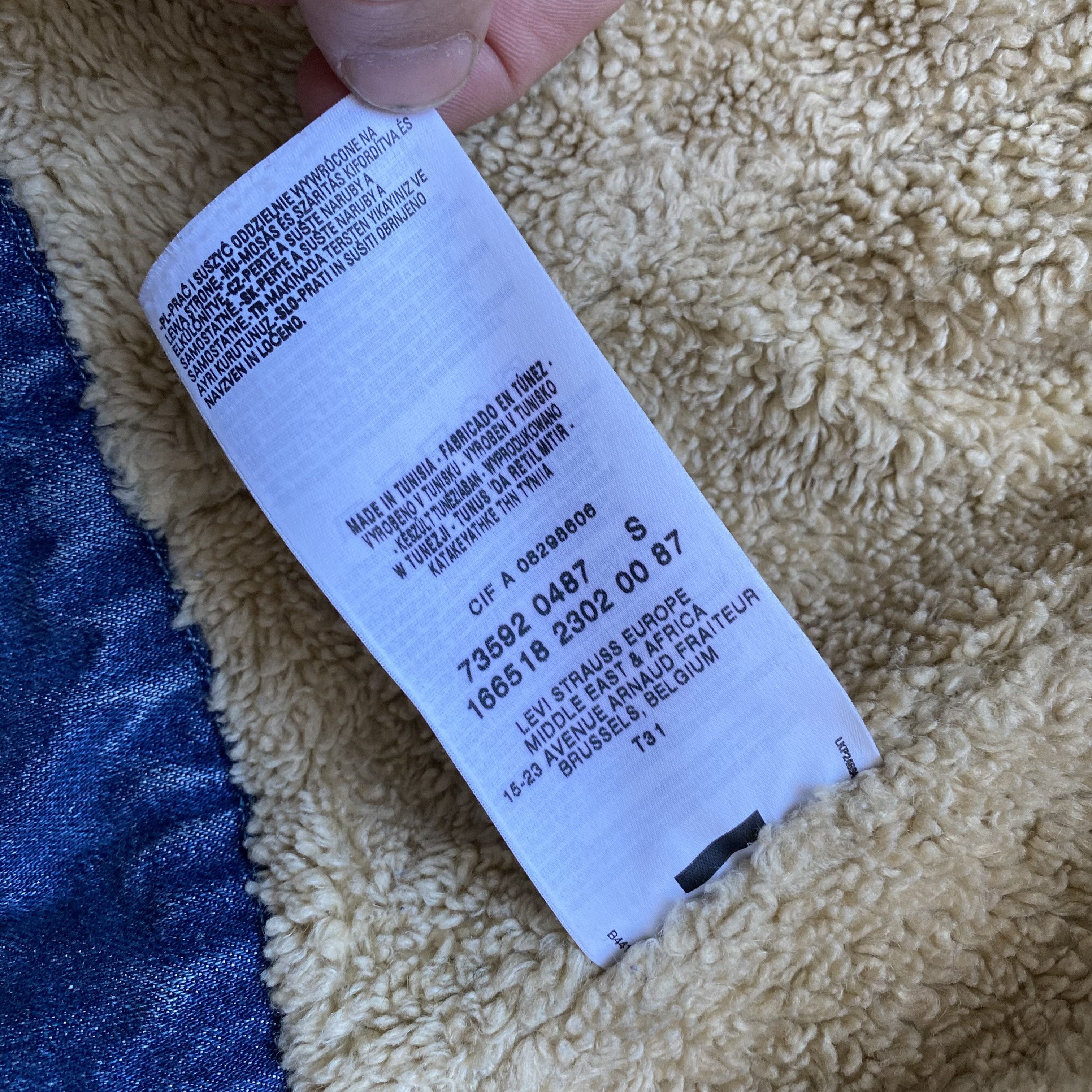If Six Was Nine Vintage Y2K LEVIS Denim Faux Fur Jacket Sherpa kapital Size S / US 4 / IT 40 - 7 Thumbnail