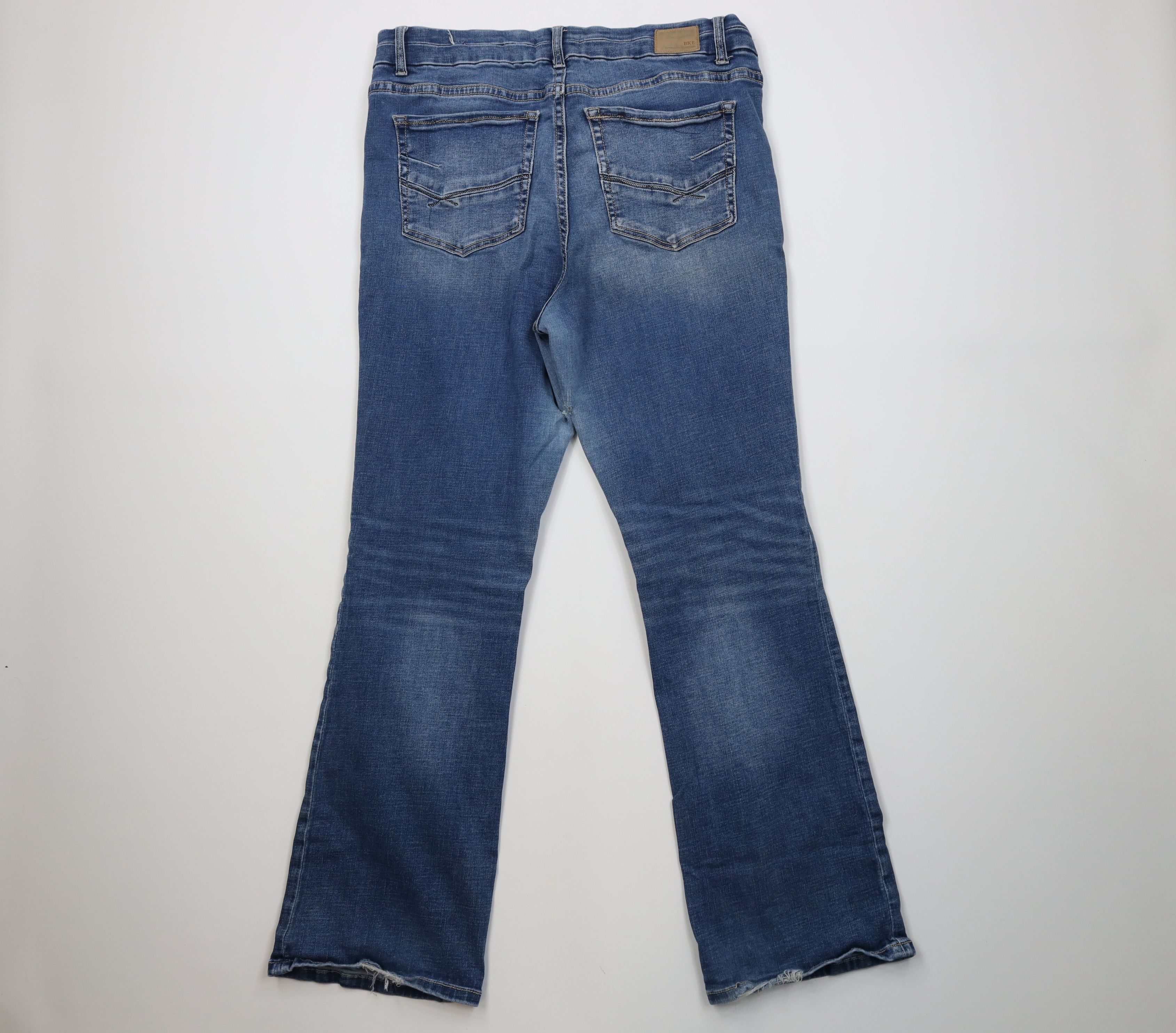 Vintage Buckle BKE Parker Stretch High Rise Bootcut Jeans Blue Size 36" / US 14 / IT 50 - 10 Thumbnail