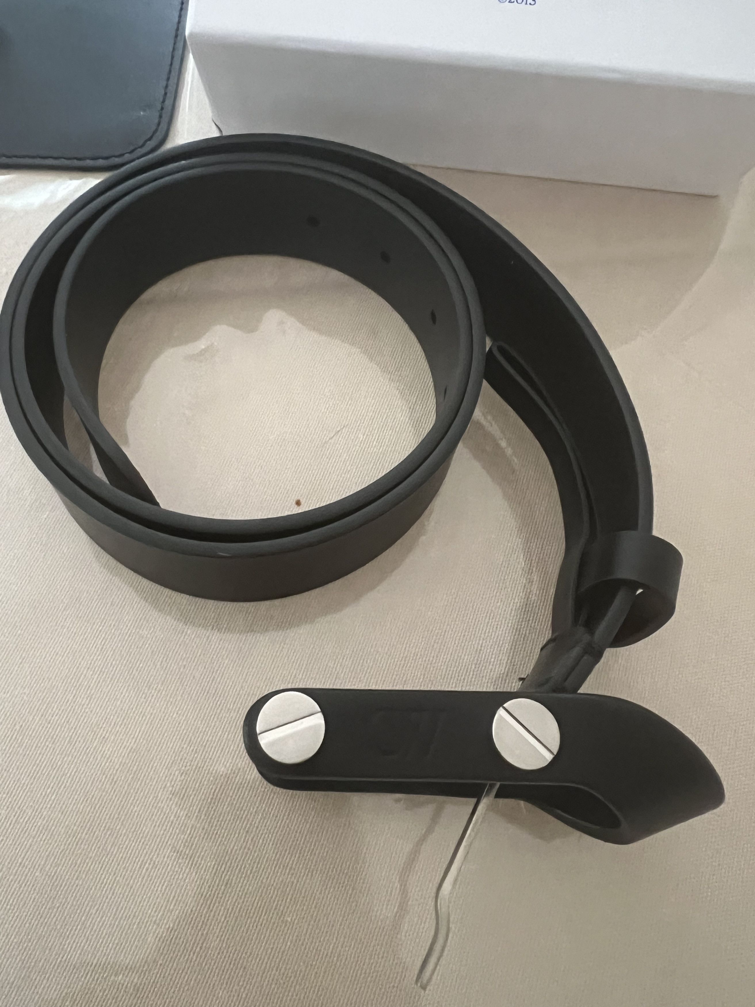 Off-White Off-White Buckle Leather Belt US 32 - 85 cm Size 32 - 3 Thumbnail