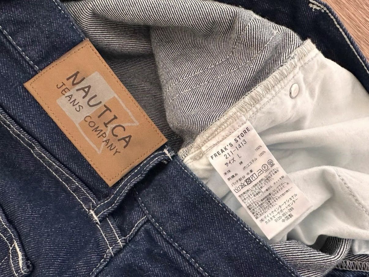 Nautica NAUTICA BAGGY JEAN 14oz Heavyweight Loose-Fit Denim Pants Size US 36 / EU 52 - 3 Thumbnail