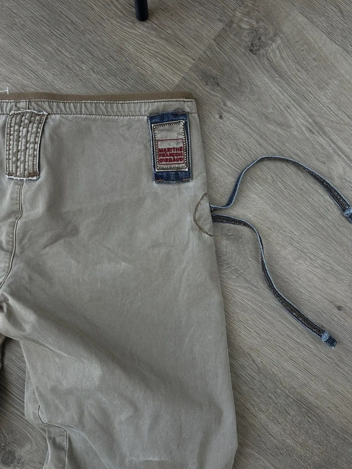 Marithe + Francois Girbaud Vintage Marithe Francois Girbaud Rare Emboired Ramie Pants Size US 27 - 13 Thumbnail