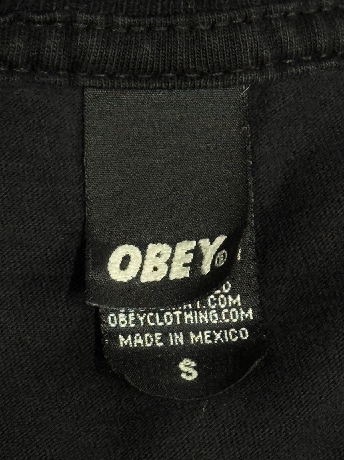 Obey Vintage Obey Elelphant Distressed Shepard Fairey Tee Small Size US S / EU 44-46 / 1 - 4 Thumbnail