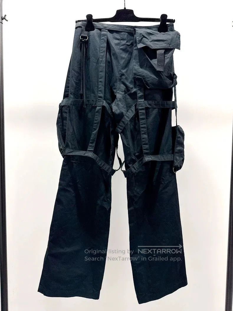 Raf Simons Hemostatic pants, strap pants-