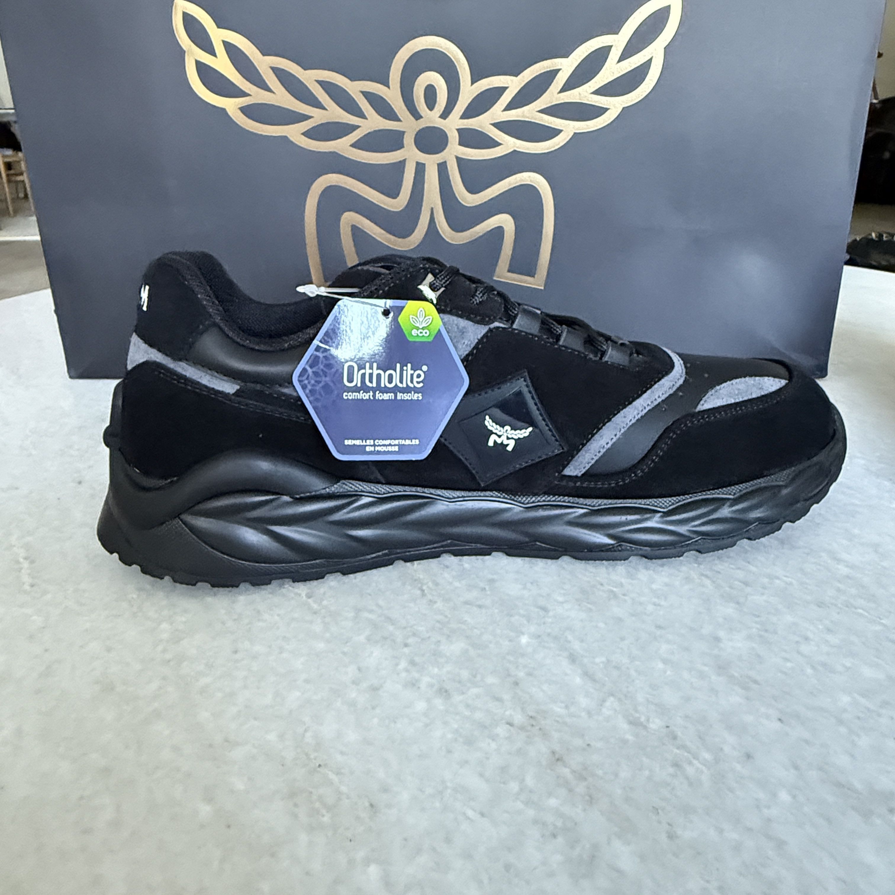 MCM MCM Skywander Low Top Sneakers Men's Black, Sz 44 Size US 11 / EU 44 - 3 Thumbnail