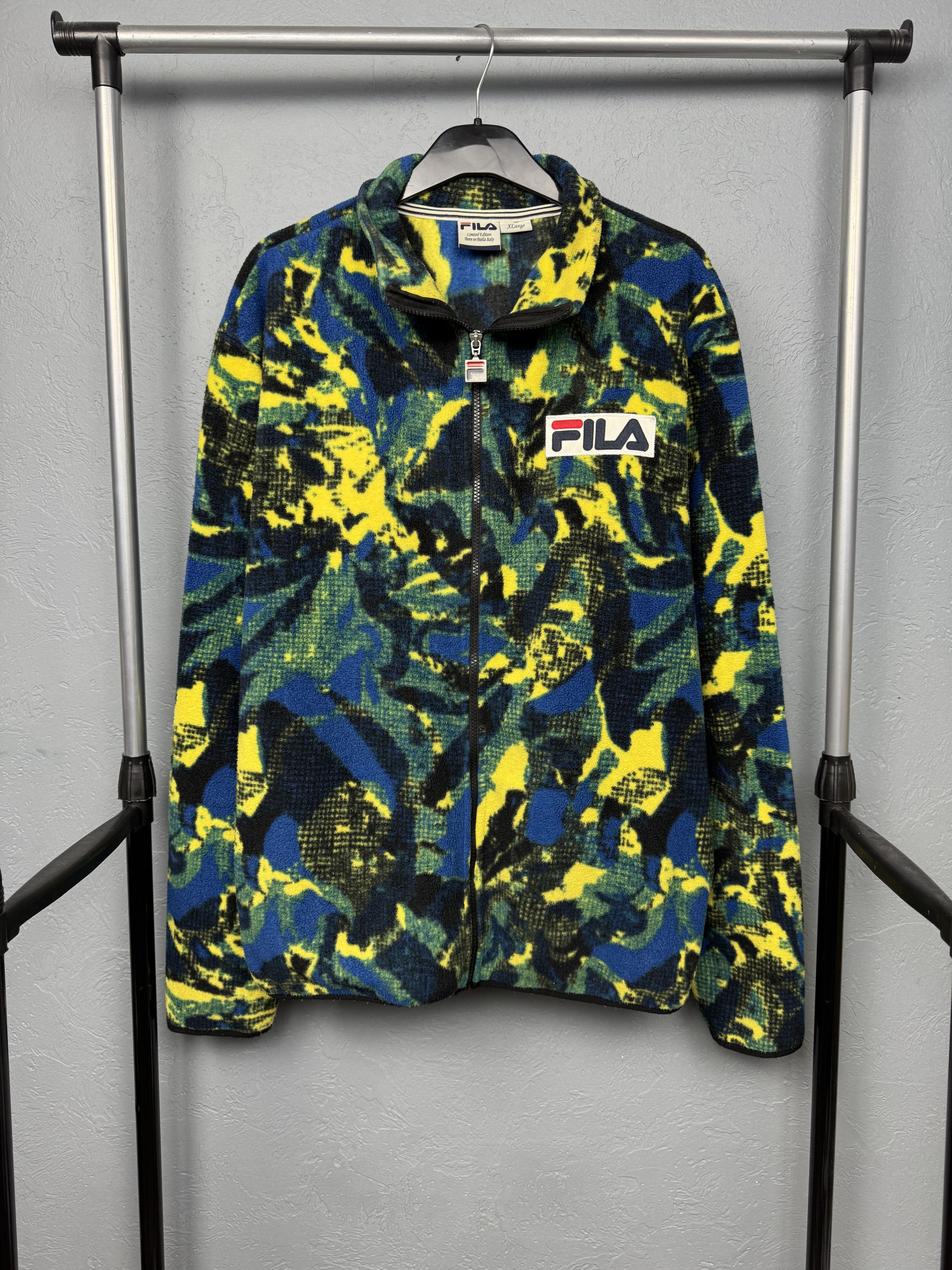 Fila Fila Mens Fleece Jacket Size US XL / EU 56 / 4 - 1 Thumbnail