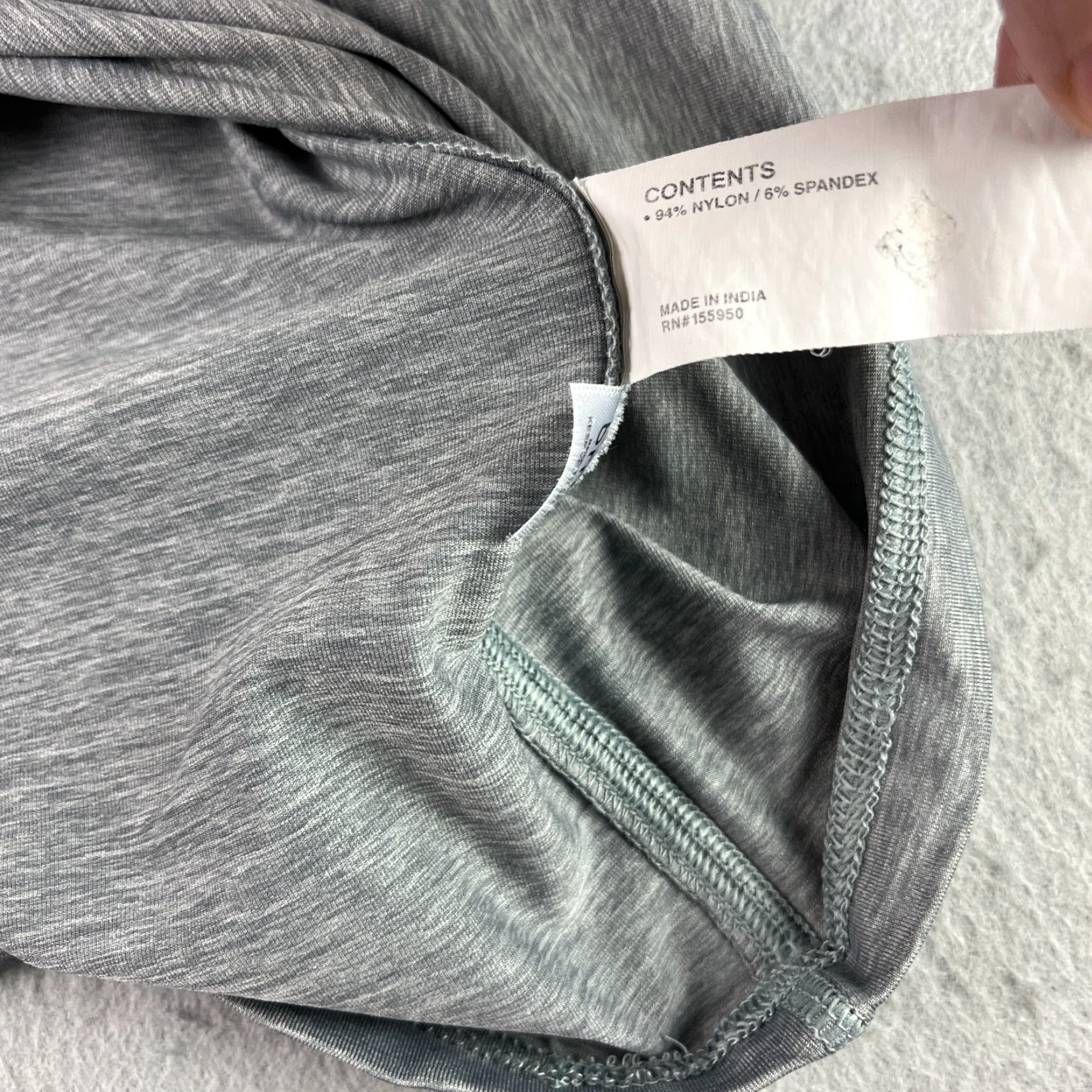 Vintage Greyson Mens Small Gray 1/4 Zip Pullover Lightweight Golf Performance Mock Neck Shirt Size US S / EU 44-46 / 1 - 7 Thumbnail