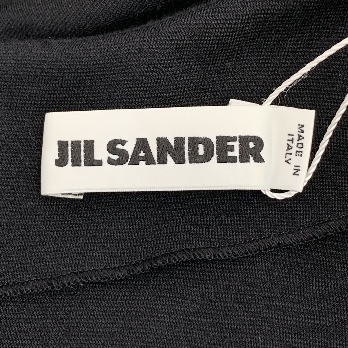 Jil Sander Jil Sander Black Crew Neck Short Sleeve Dress K26WX Size S / US 4 / IT 40 - 6 Thumbnail