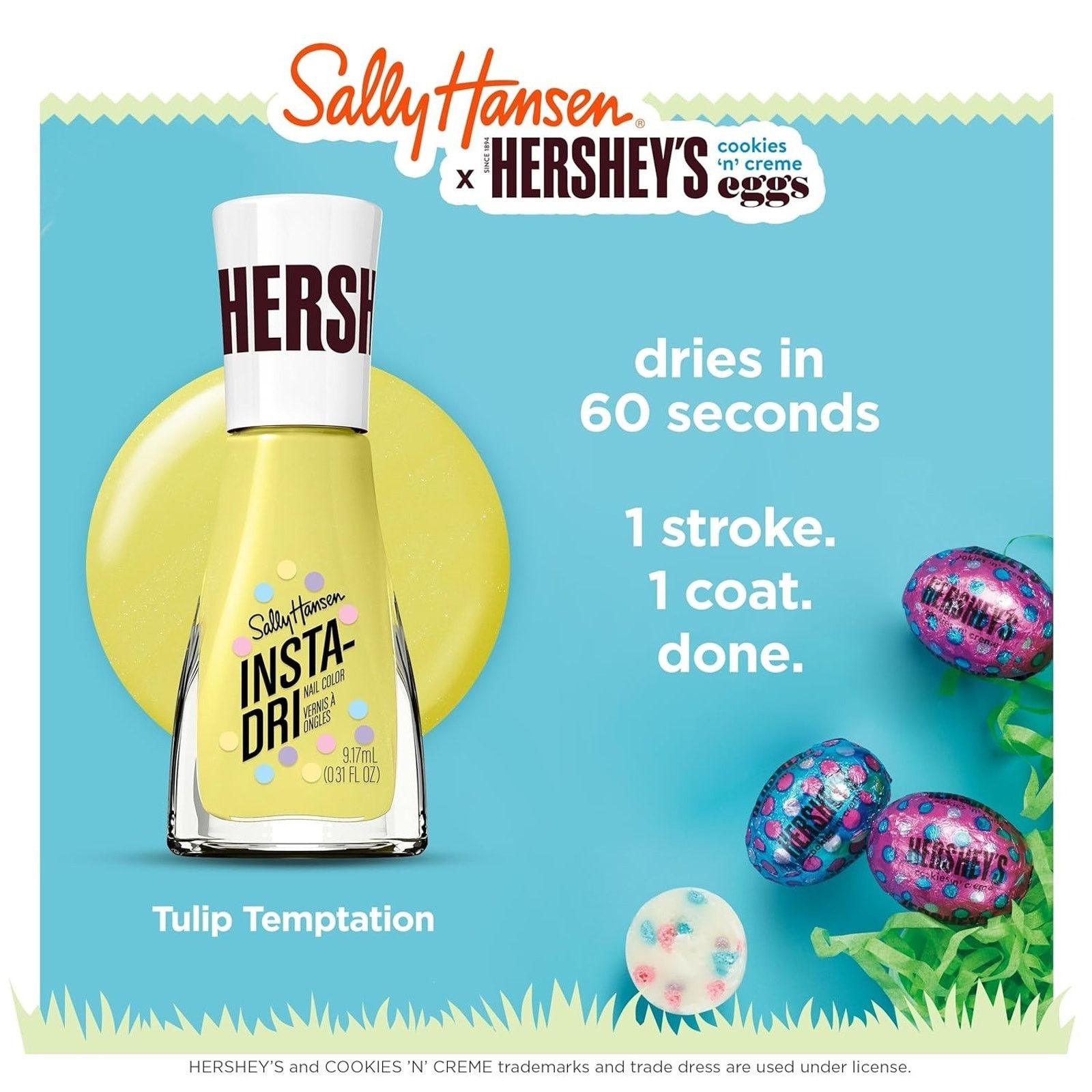 Other Hershey's Cookie 'n' Cream Eggs - 784 - Nail Polish .31oz Size ONE SIZE - 5 Thumbnail