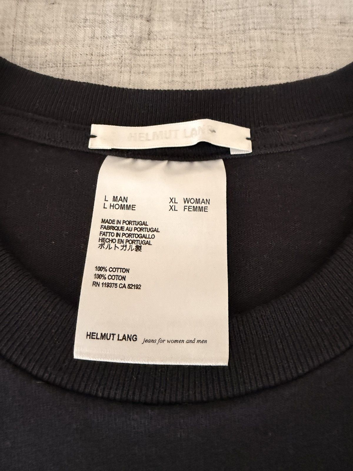 Helmut Lang Helmut Lang Go Go Tee Size US L / EU 52-54 / 3 - 3 Thumbnail