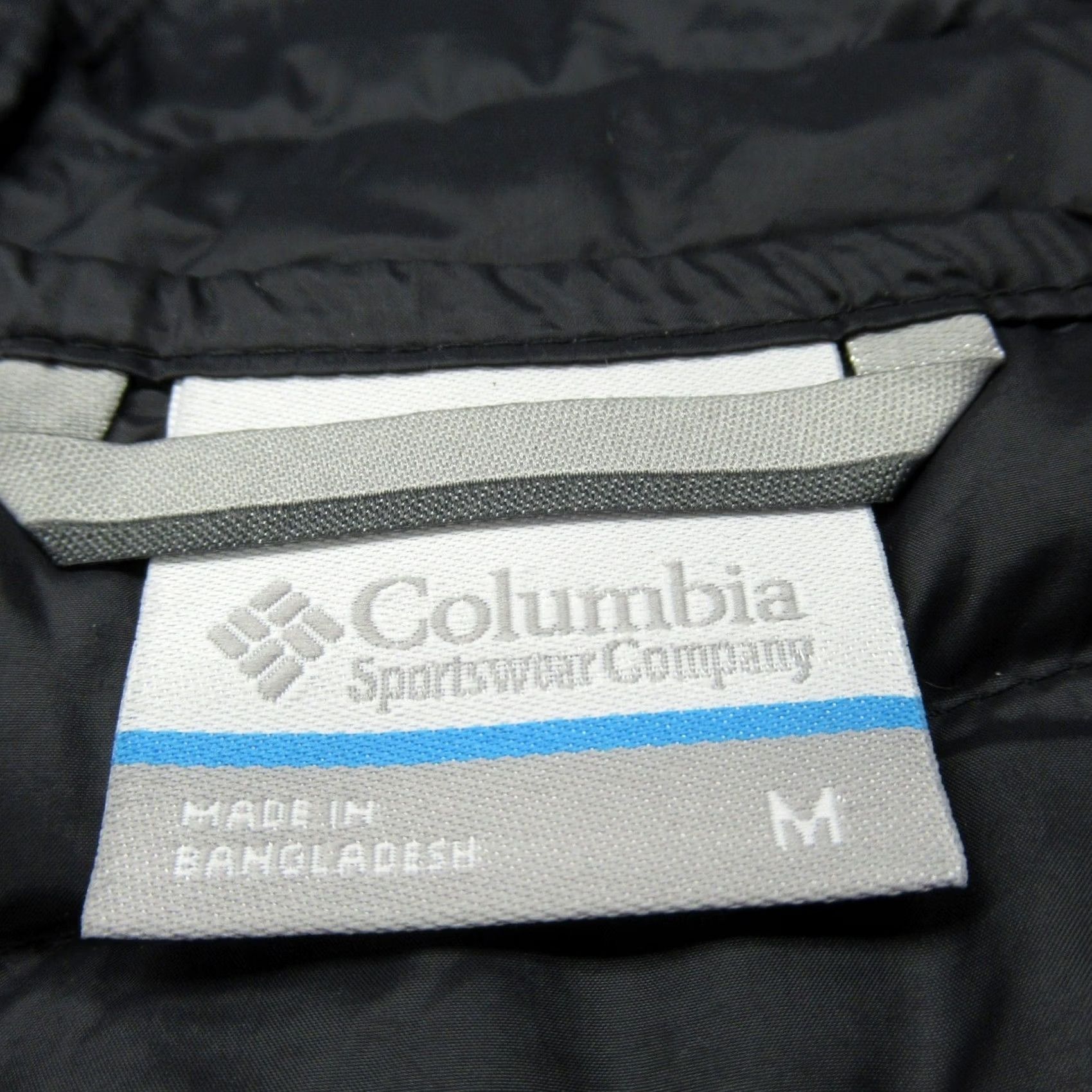 Vintage Columbia Jacket Women Medium Dark Blue Floral Hooded Lightweight Puffer Hybrid Size M / US 6-8 / IT 42-44 - 4 Thumbnail
