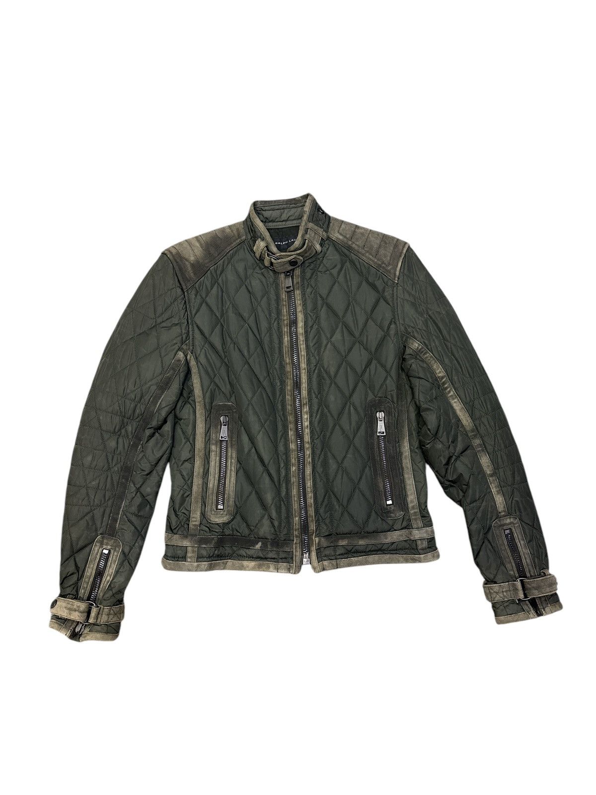 Ralph Lauren RALPH LAUREN QUILTED PADDED BONDAGE JACKET Size XS / US 0-2 / IT 36-38 - 1 Thumbnail