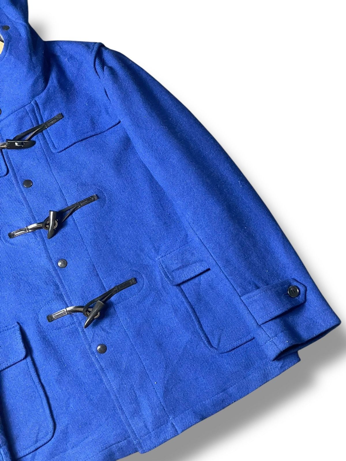 Japanese Brand × Vintage Lanificio Colber Brand Hooded Duffle Jacket (107) Size US XL / EU 56 / 4 - 3 Thumbnail