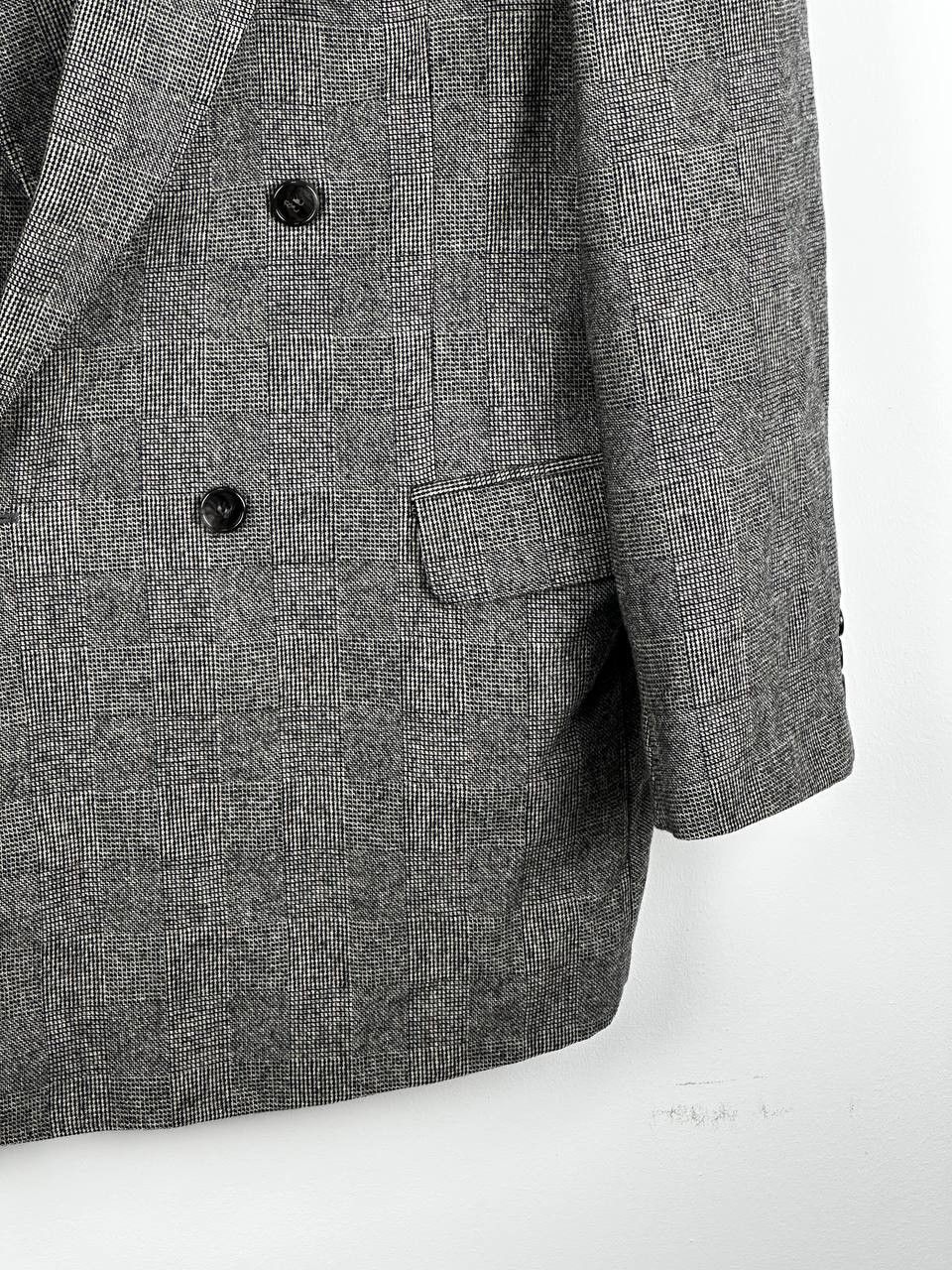 Vintage × Yves Saint Laurent Yves Saint Lauren YSL Wool Double Breasted Blazer Jacket Size US M / EU 48-50 / 2 - 9 Thumbnail
