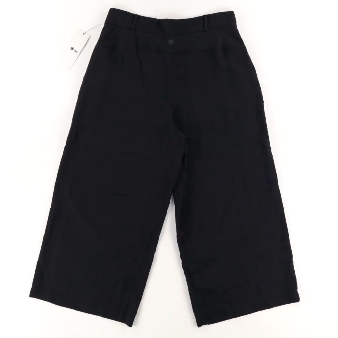 Lululemon Lululemon Lab Sendal Wide Leg Tencel Microfiber Chino Pants Black Women's 8 Size 30" / US 8 / IT 44 - 4 Thumbnail
