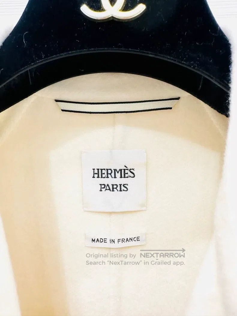 Hermes Hermes Double-Faced Wool Coat Size XXS / US 00 / IT 34 - 6 Thumbnail