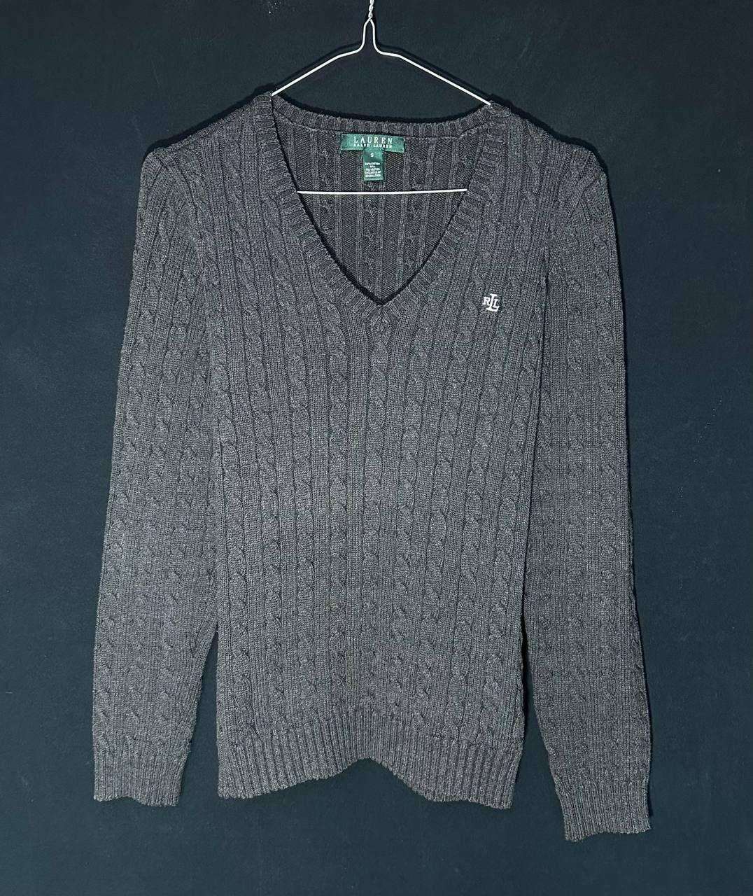Lauren Ralph Lauren × Polo Ralph Lauren Polo Ralph Lauren Sweater Cable-Knit Pullover Preppy LRL Size S / US 4 / IT 40 - 1 Thumbnail