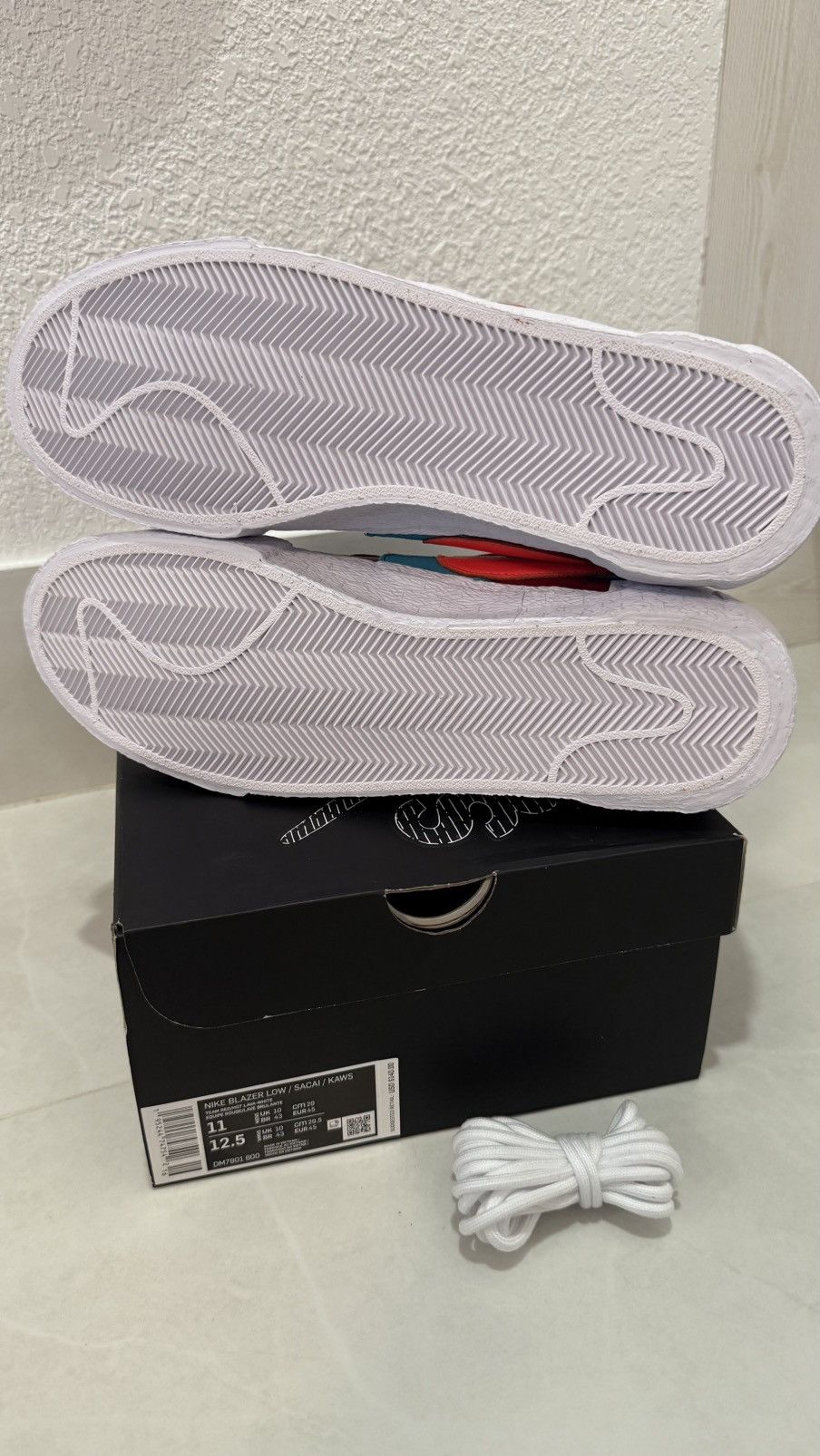 Kaws × Nike × Sacai Nike KAWS x sacai x Blazer Low 'Team Red' Size 11 New in Box Size US 11 / EU 44 - 6 Thumbnail