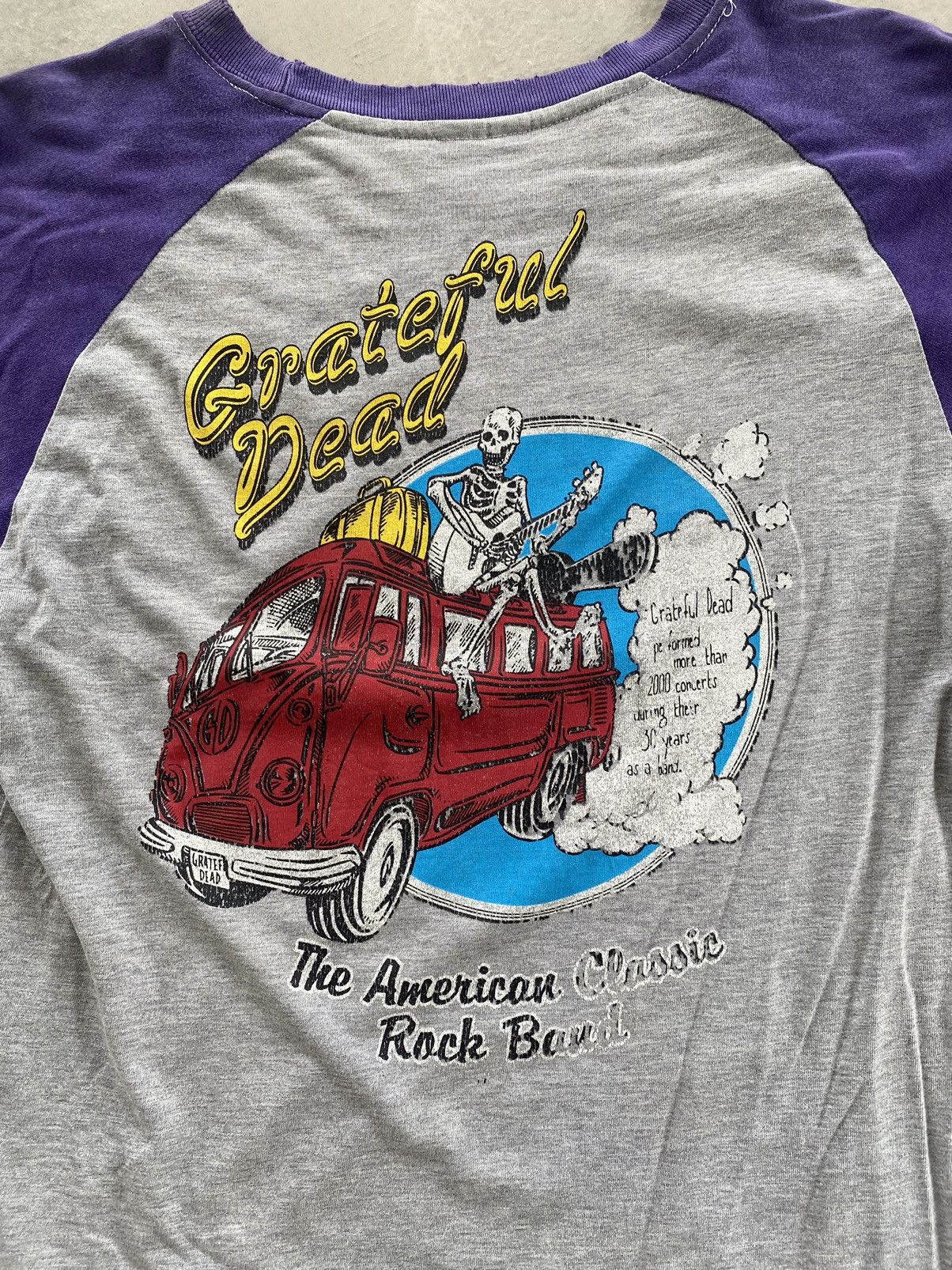 Vintage VINTAGE GRATEEUL DEAD DISTRESSED BAND TEE Size US S / EU 44-46 / 1 - 5 Thumbnail