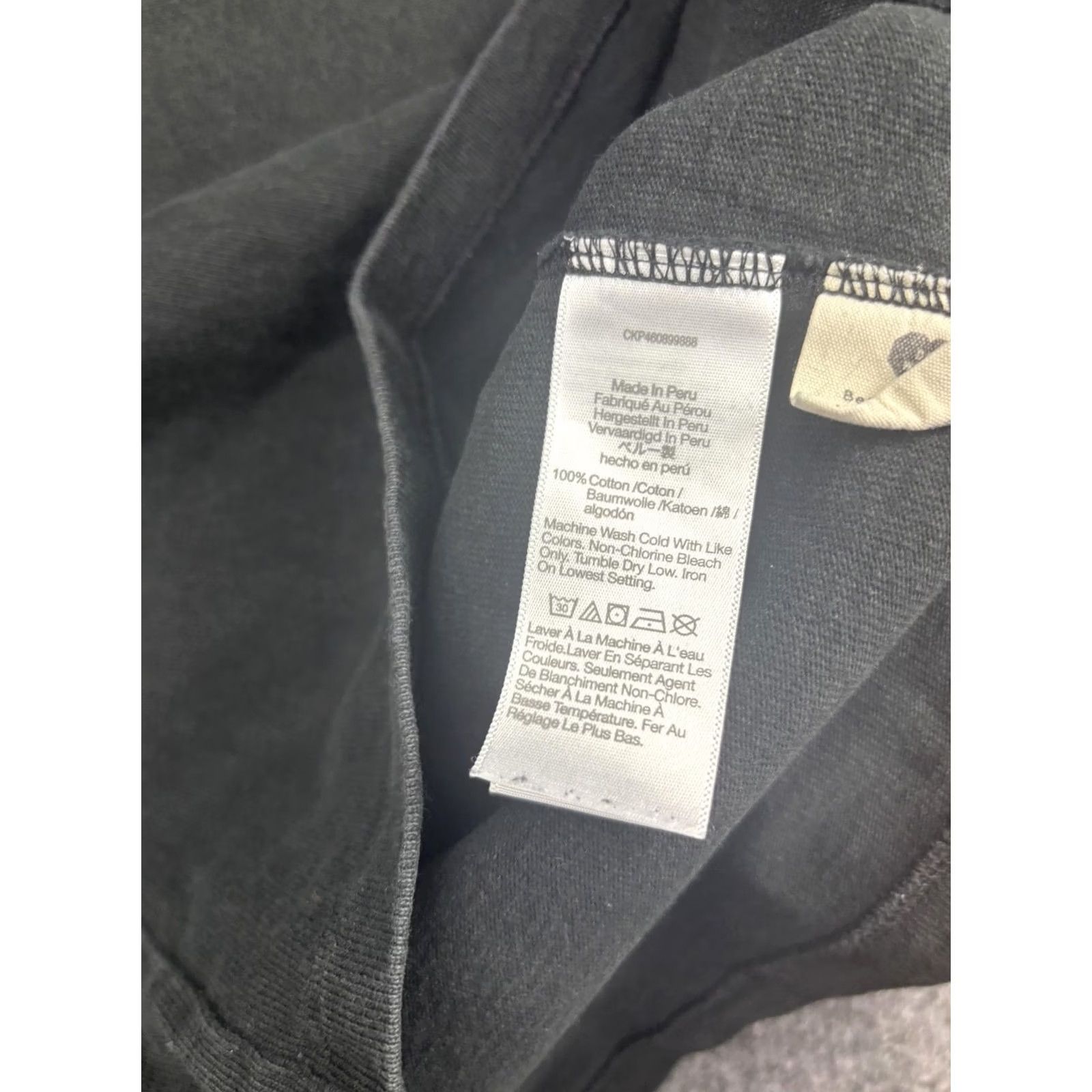 Madewell Madewell Shirt Womens XS Black 100% Cotton Crewneck Basic Solid Casual Tee Size XS / US 0-2 / IT 36-38 - 5 Thumbnail