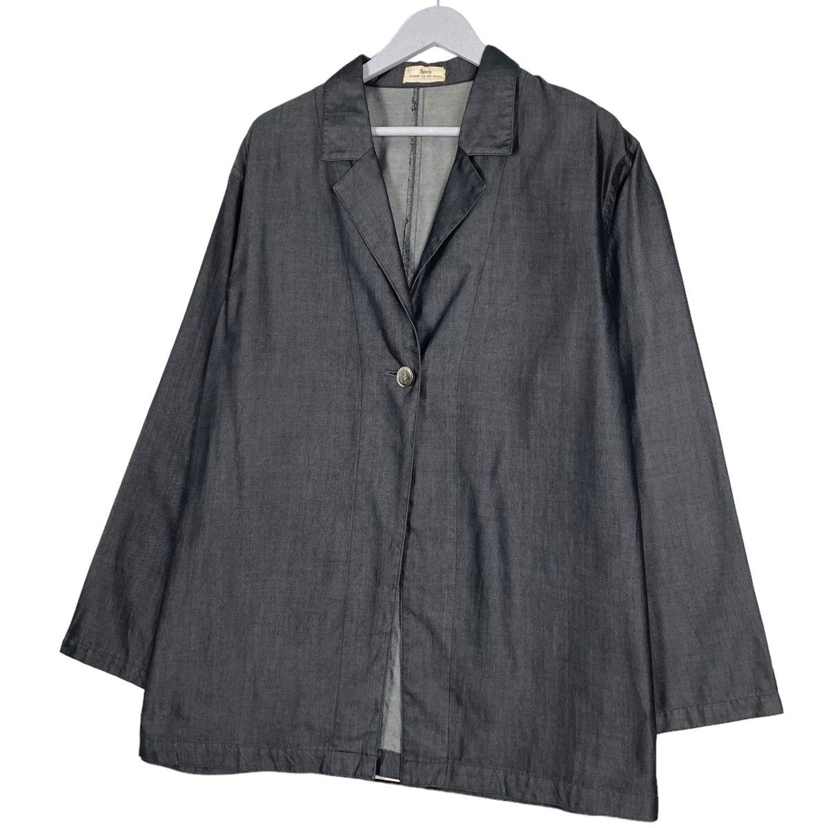 Comme Ca Ism × Japanese Brand × Tornado Mart 💥COMME CA DU MODE SINGLE BUTTON LIGHT JACKET Size US M / EU 48-50 / 2 - 2 Thumbnail