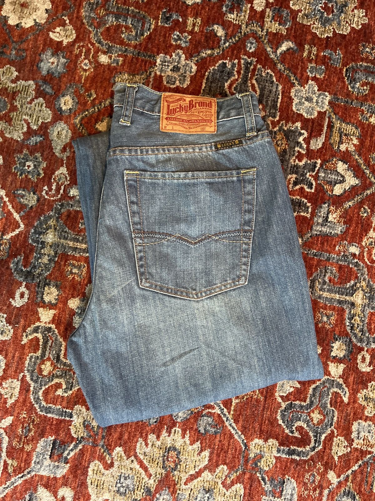 Lucky Brand × Vintage lucky brand bootcut jeans 32x34 Size US 32 / EU 48 - 5 Thumbnail