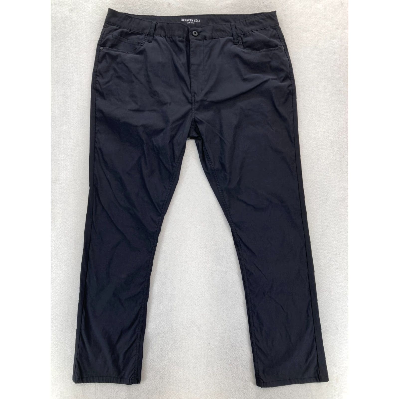 Kenneth Cole Kenneth Cole New York 5-Pocket Pants Mens 42x32 Black Performance Stretch Golf Size US 42 / EU 58 - 2 Thumbnail