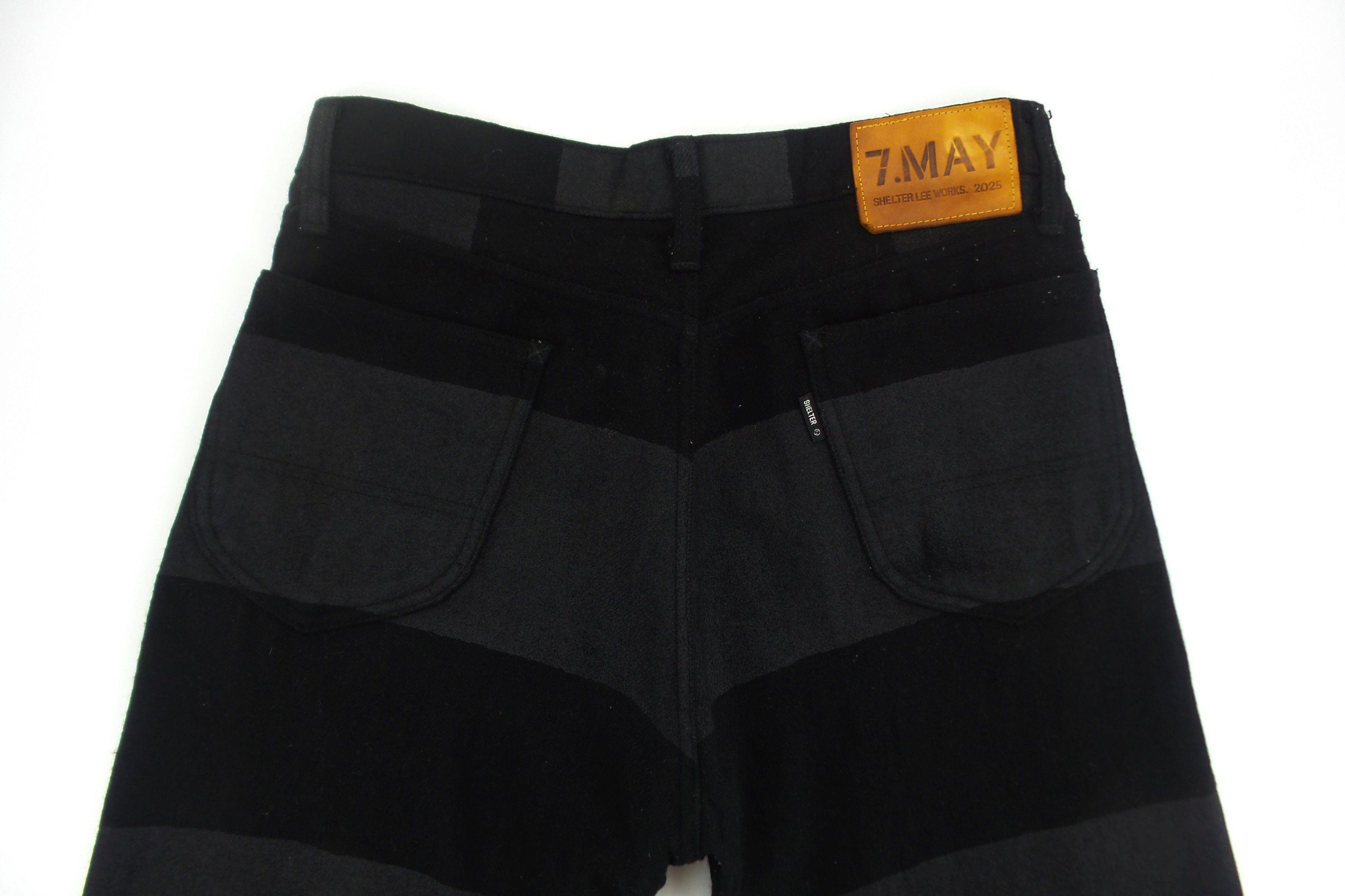 Designer × Japanese Brand 7.May.2025 Shelter Lee Works Light Weight Wool Jeans W30xL42 Size US 31 - 8 Thumbnail