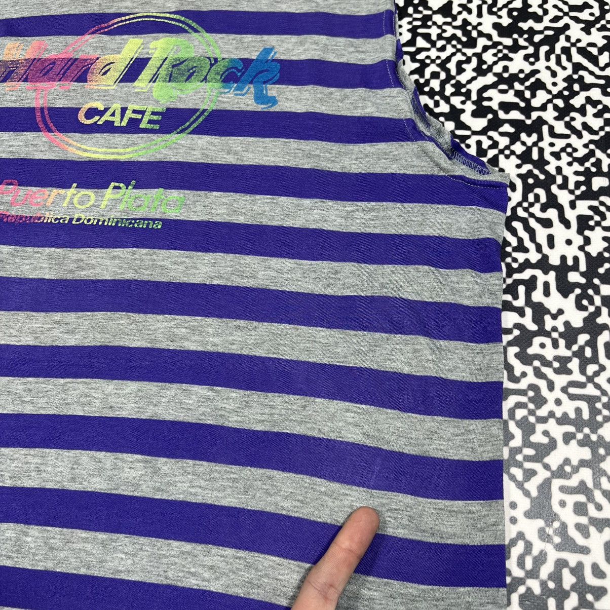 Ocean Pacific Vintage 90s Ocean Pacific Hard Rock Cafe Puerto Plata Top Size US L / EU 52-54 / 3 - 9 Thumbnail