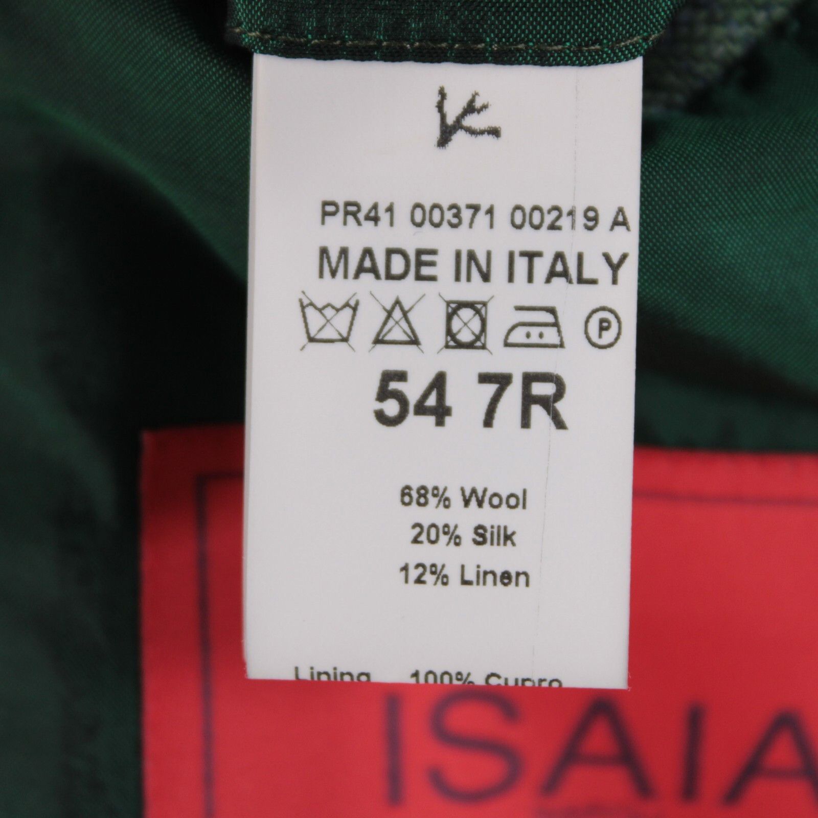 isaia New with tags Sport Coat Size 44 Regular US in Green