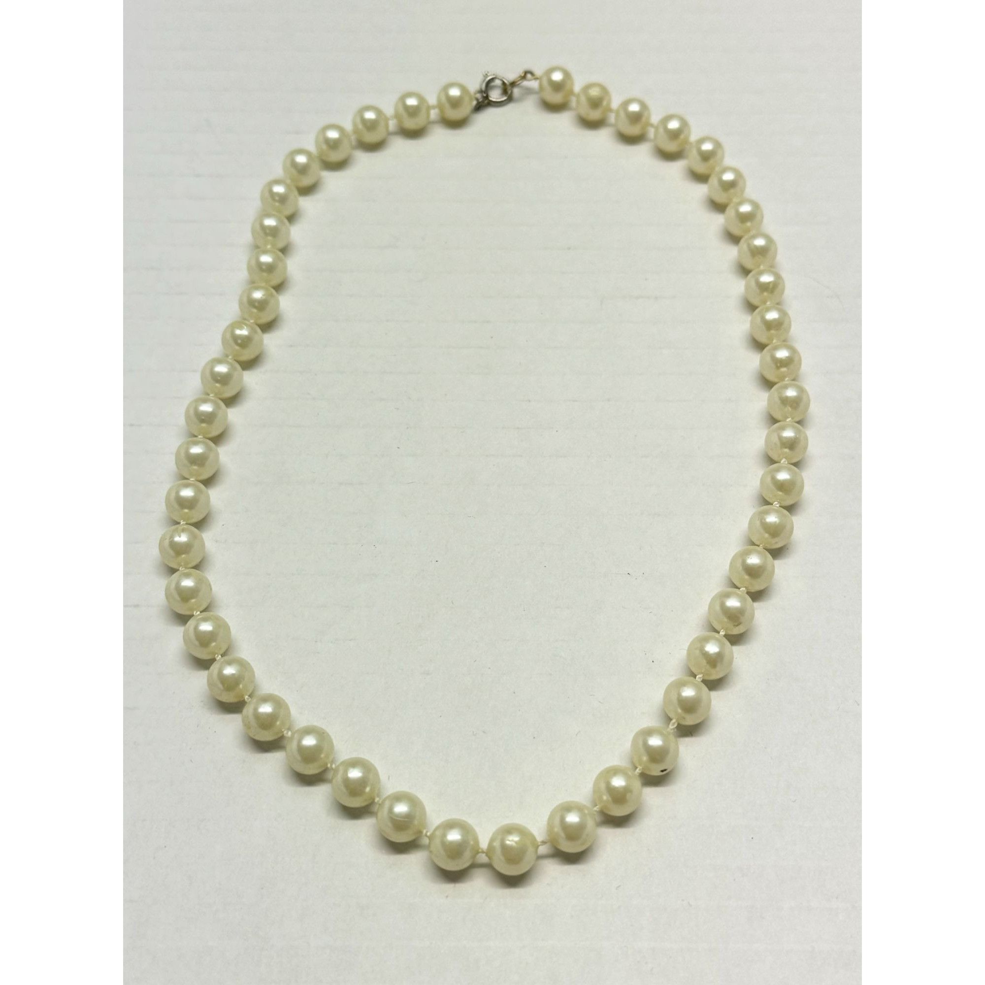 Vintage Vintage faux pearl beaded necklace Size ONE SIZE - 2 Thumbnail