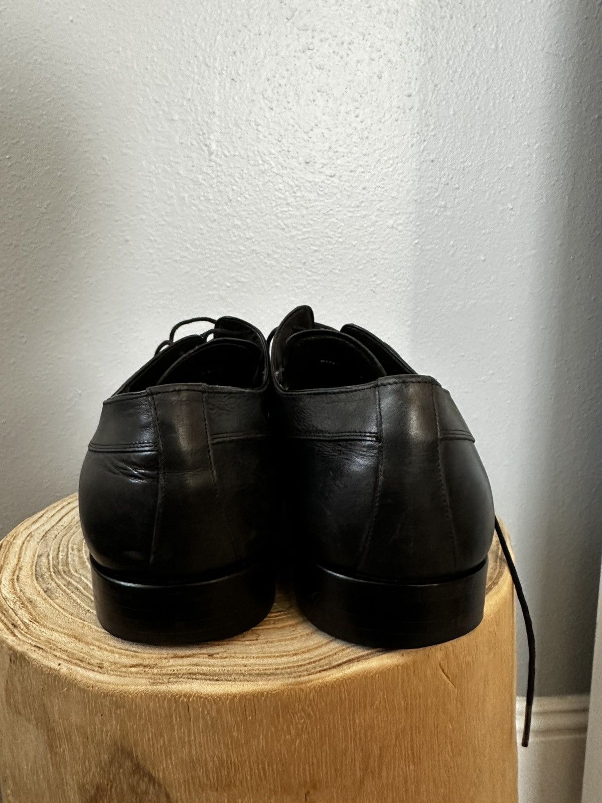 Mezlan Mezlan Men’s Dress Shoes – Black Leather – Size 9M Size US 9 / EU 42 - 5 Thumbnail