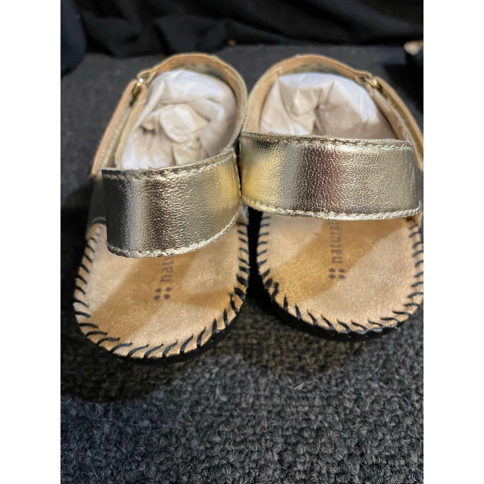Naturalizer Naturalizer Scout2 Gold Sling Back Sandals 9.5 N Size US 9.5 / IT 39.5 - 7 Thumbnail